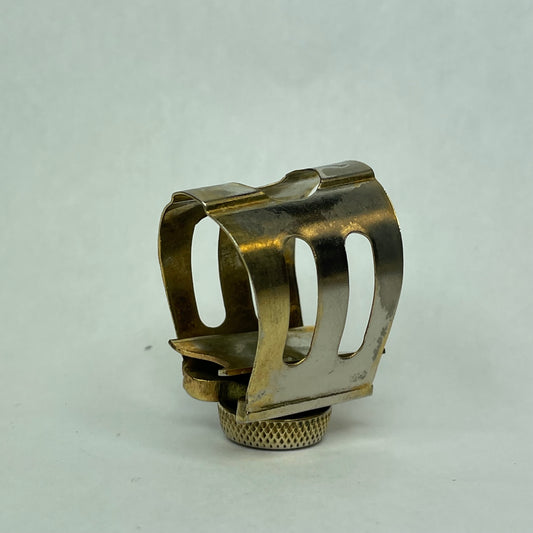 Pre-Owned Otto Link Ligature Metal Alto - Late 60s