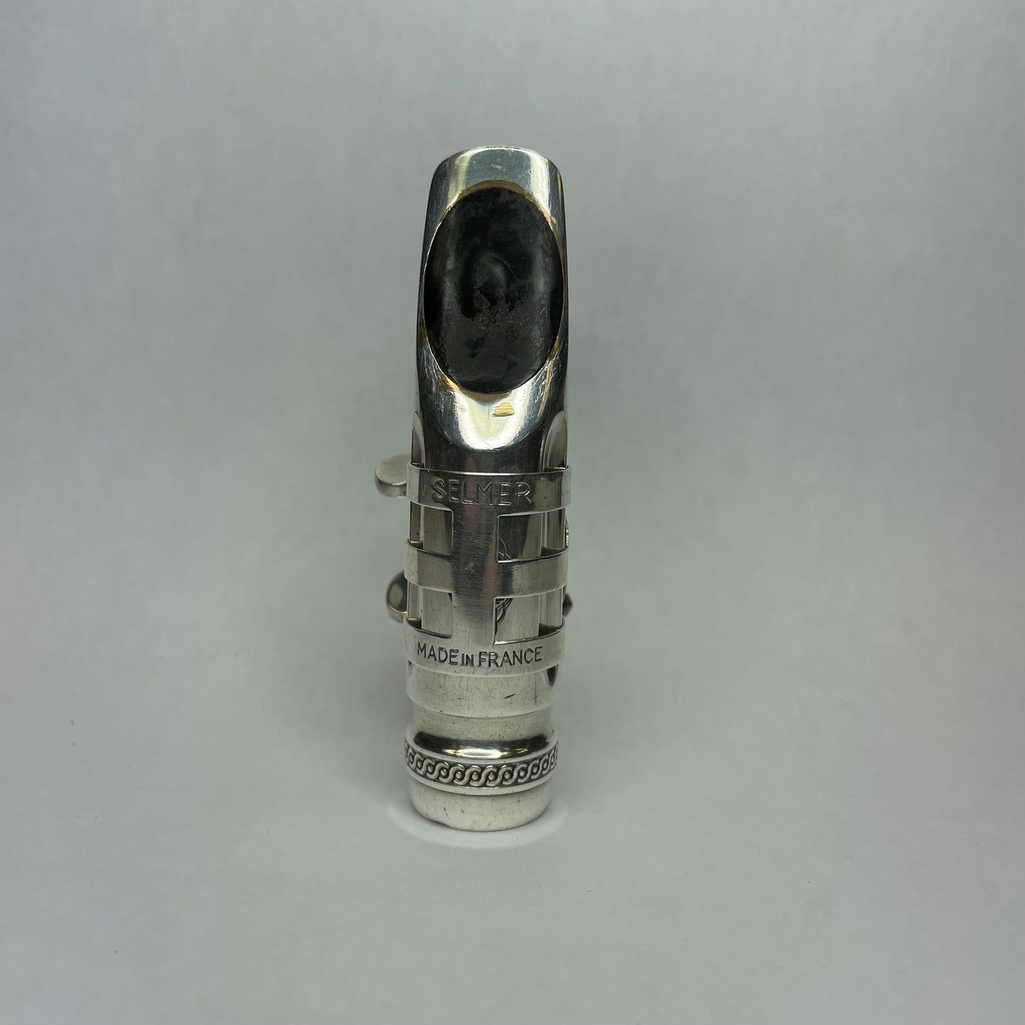 Pre-Owned 1950s Selmer Air Flow Table E Metal Alto Saxophone Mouthpiece