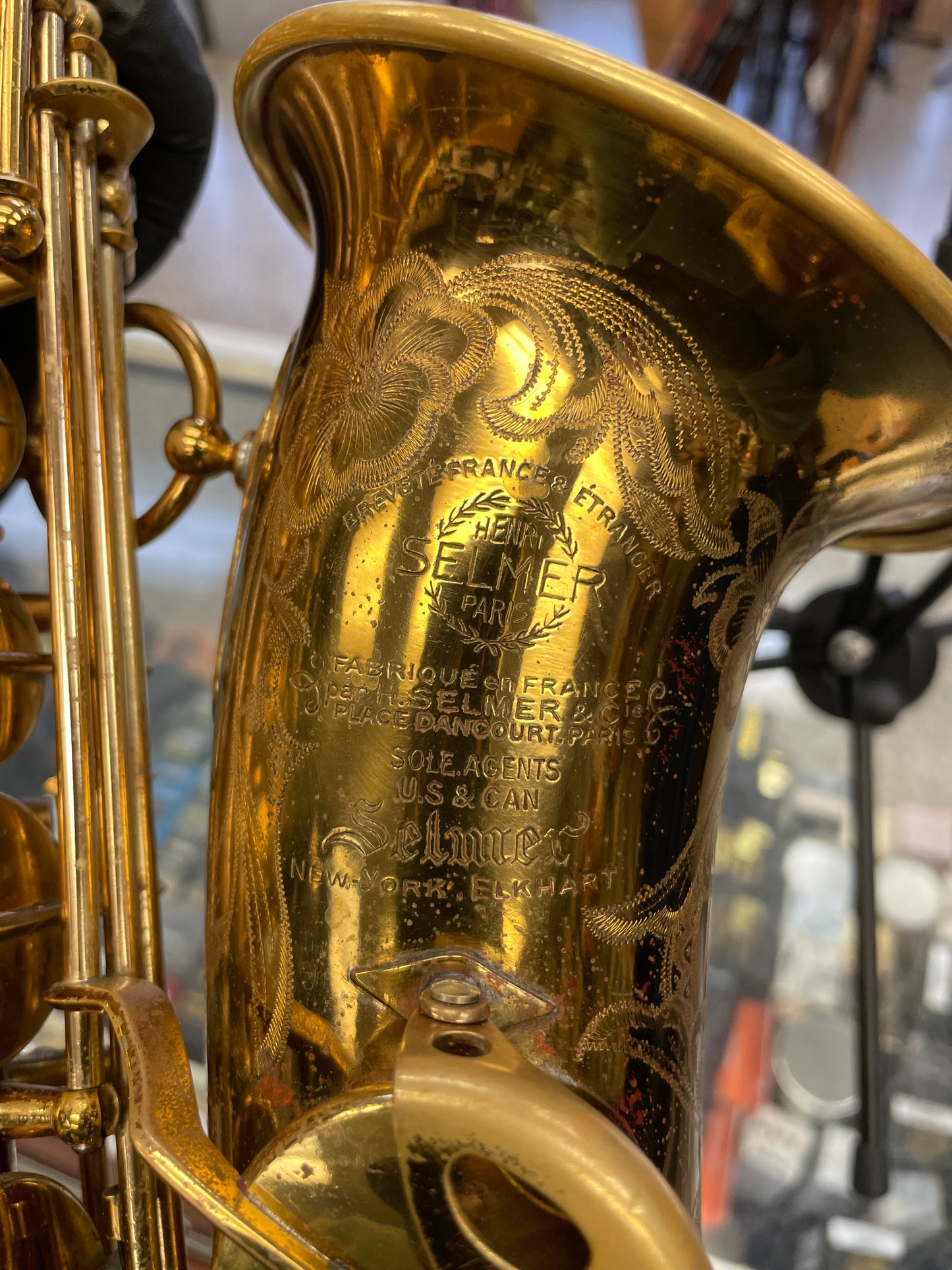 1939 Selmer Balanced Action Alto Saxophone