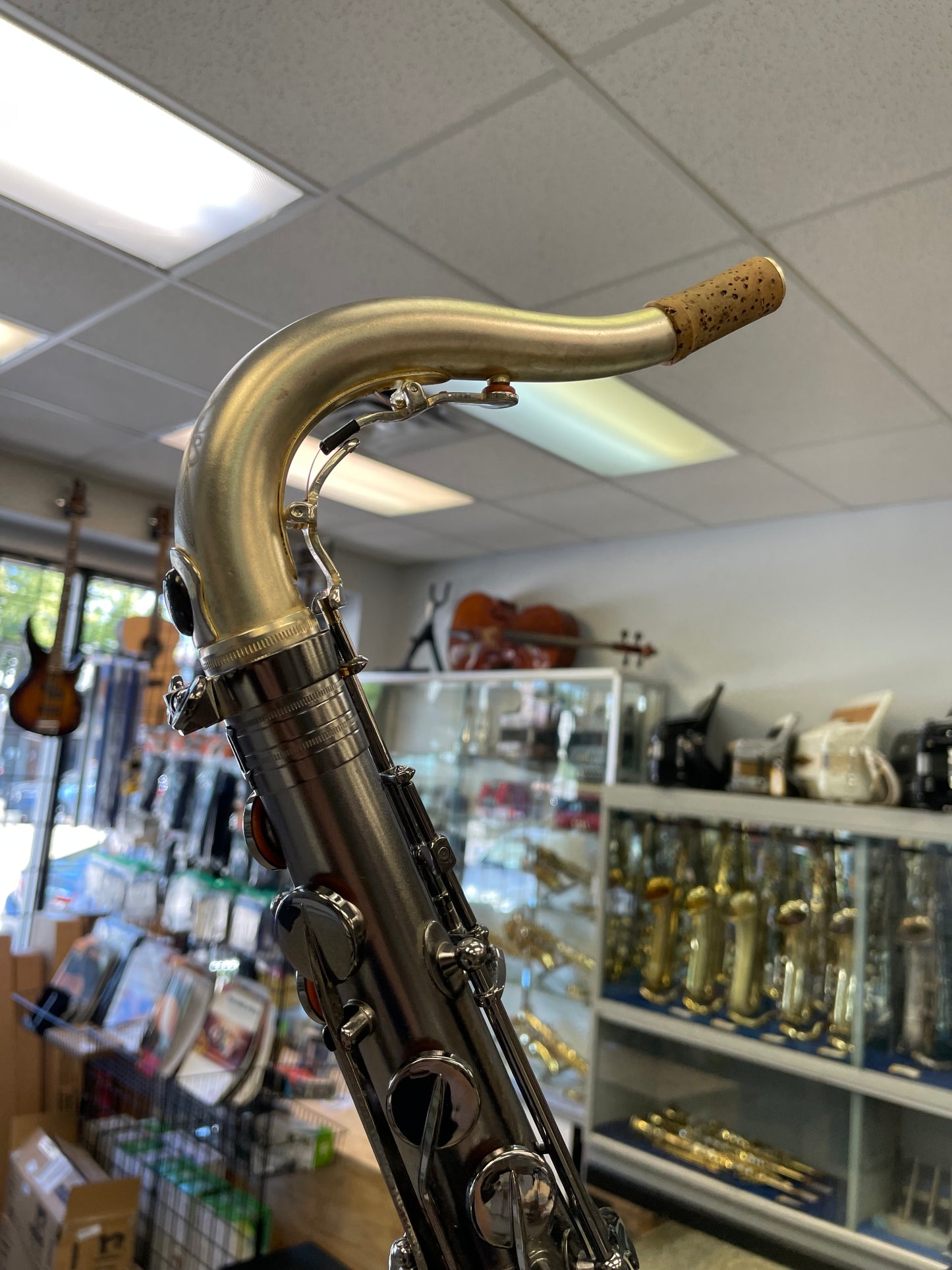 Pre-Owned Cannonball Big Bell Stone Series 'Raven' Tenor Saxophone
