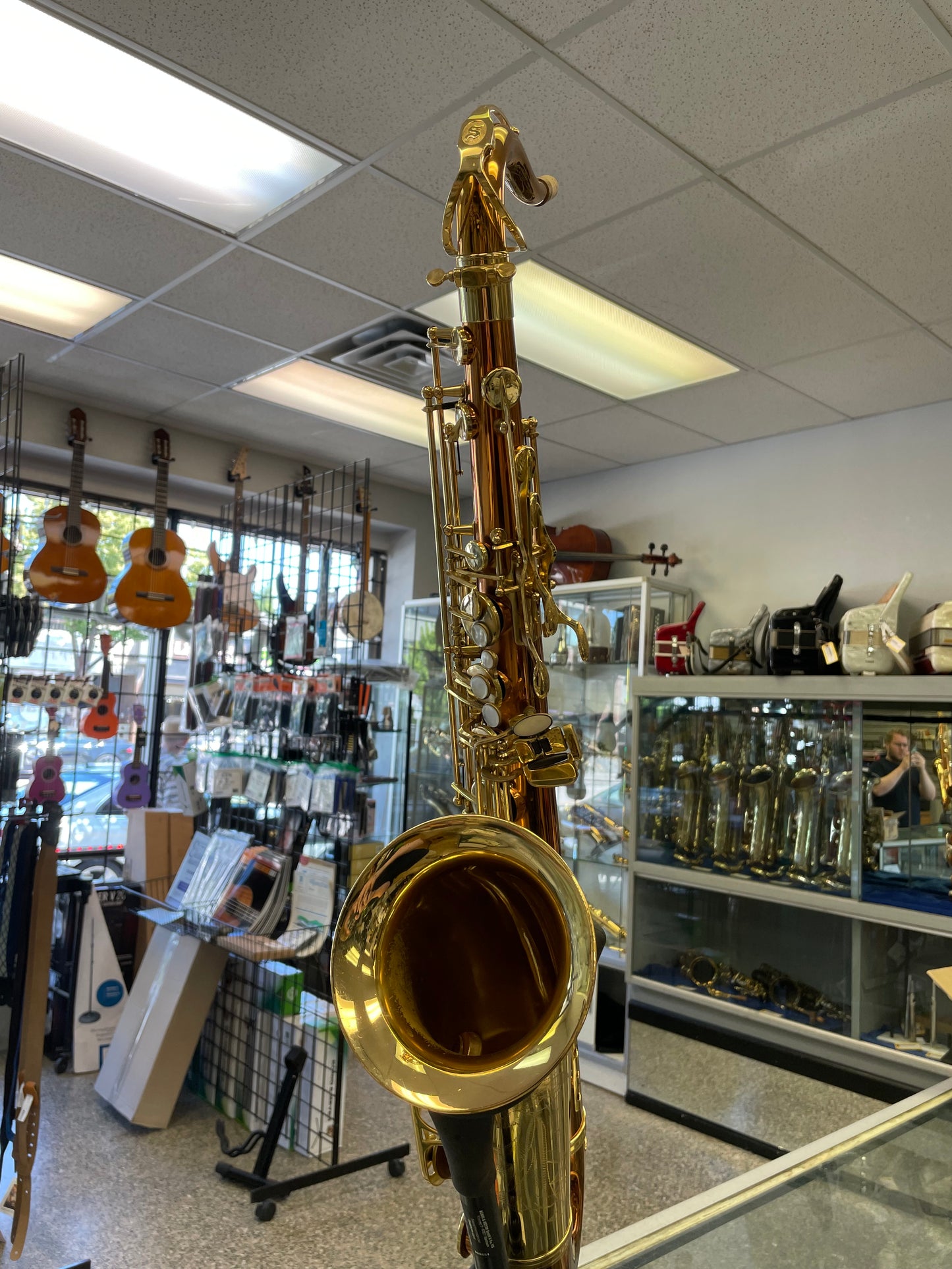 Pre-Owned Selmer La Voix II Tenor Saxophone - Copper