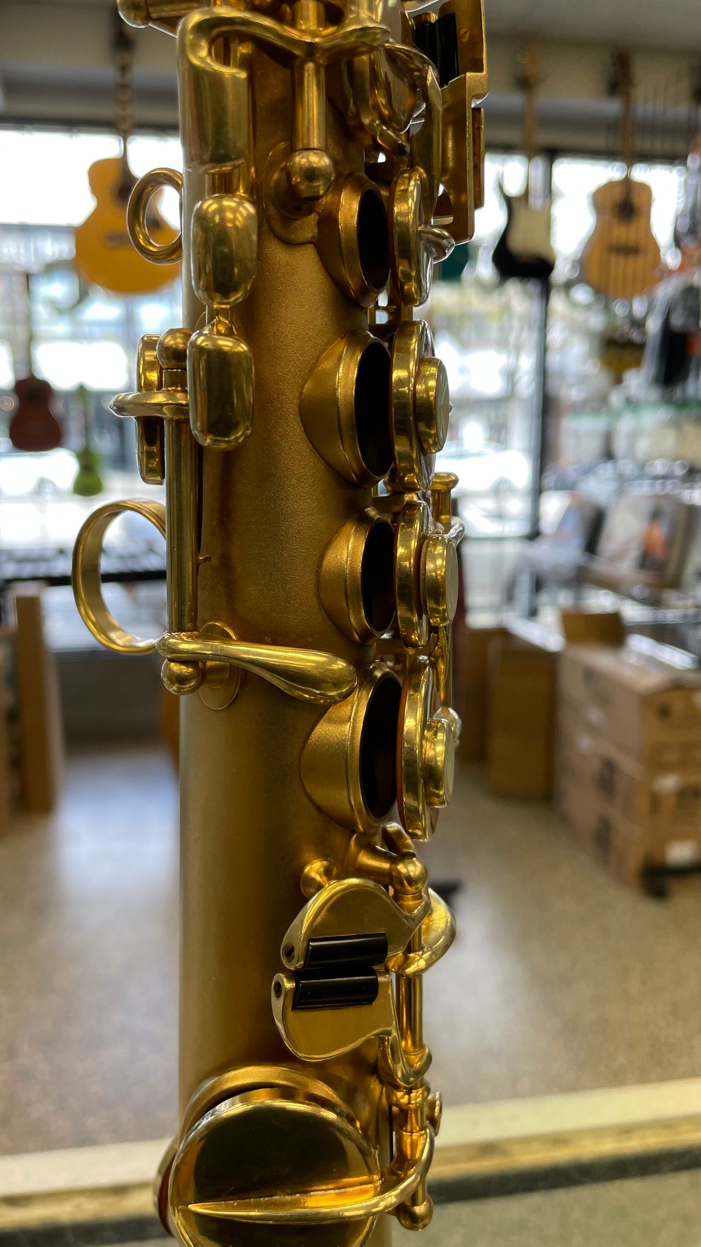 Pre-Owned Martin Handcraft Soprano Saxophone - Gold Plated