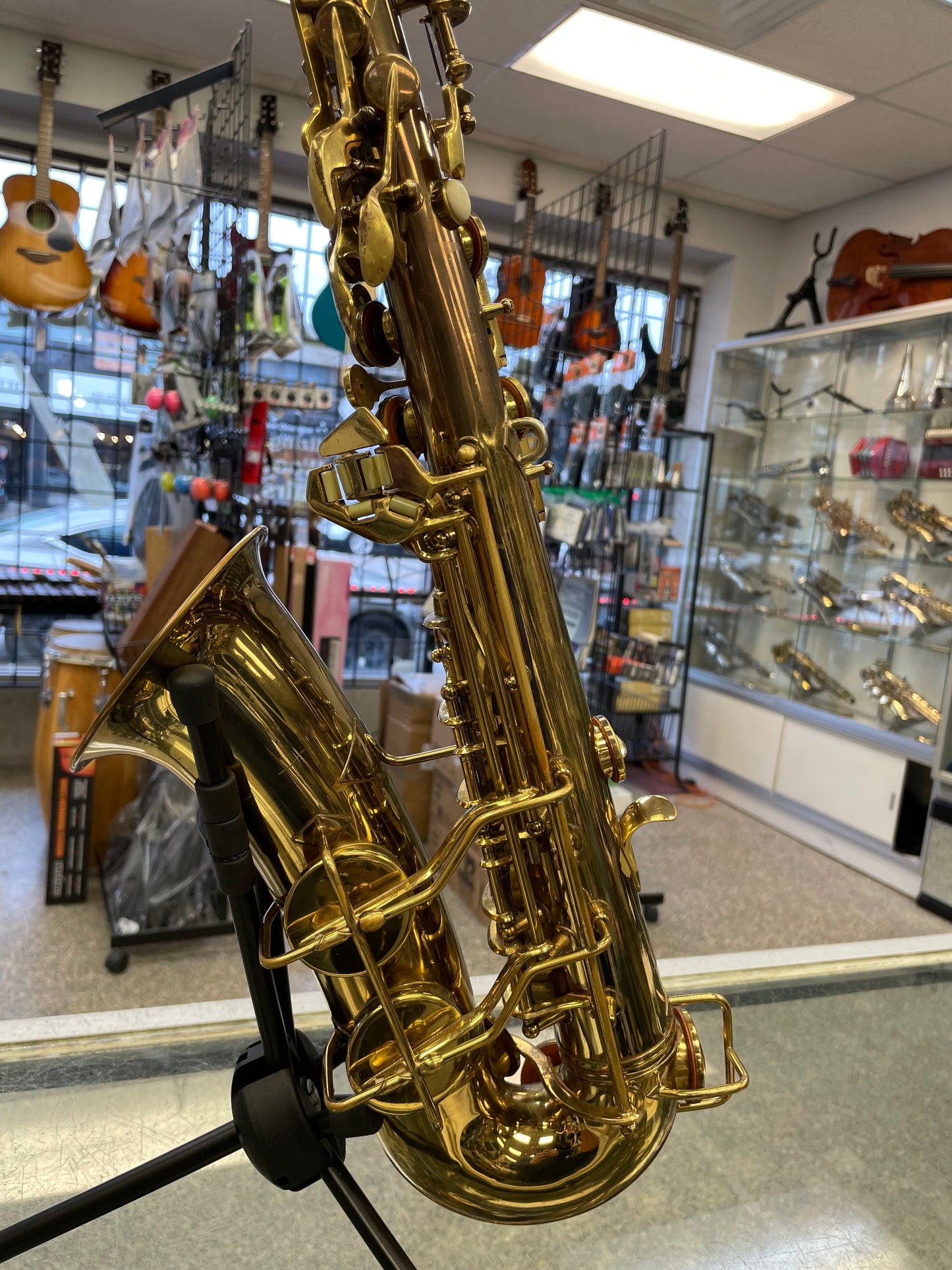 1953 Conn 6M Alto Saxophone - Naked Lady