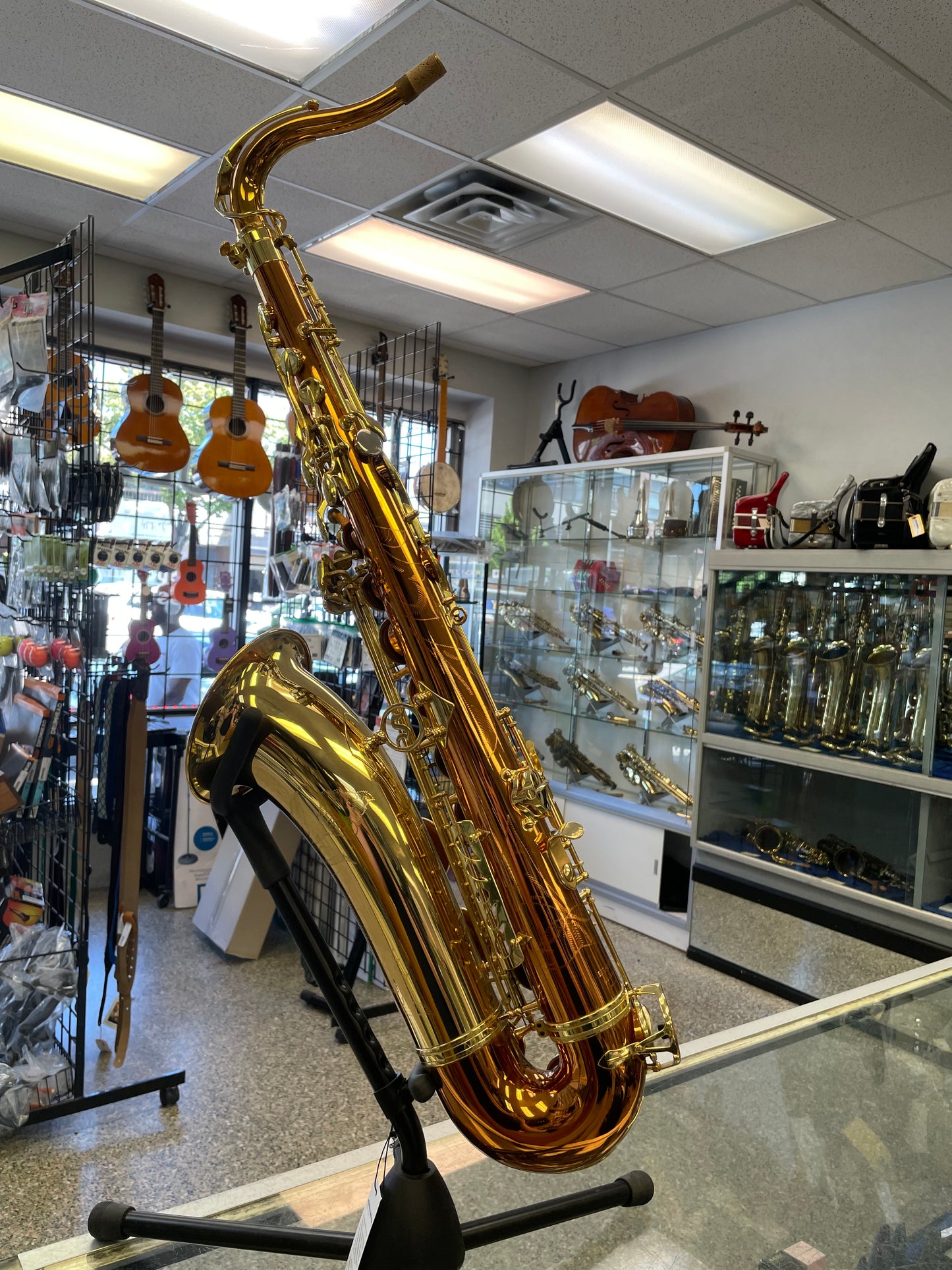 Pre-Owned Selmer La Voix II Tenor Saxophone - Copper