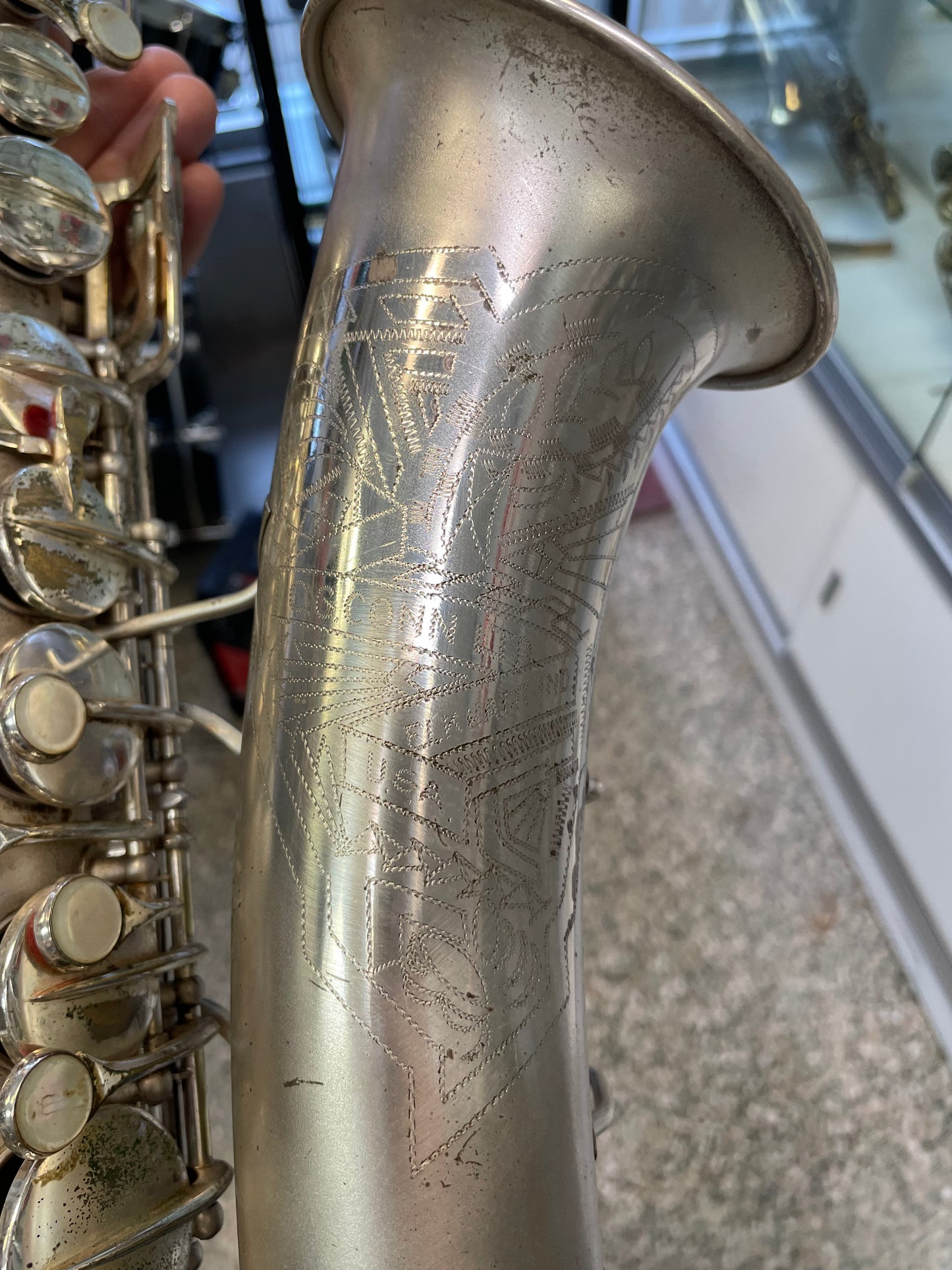 1931 Conn 6M Transitional Alto Sax - Silver-Plated
