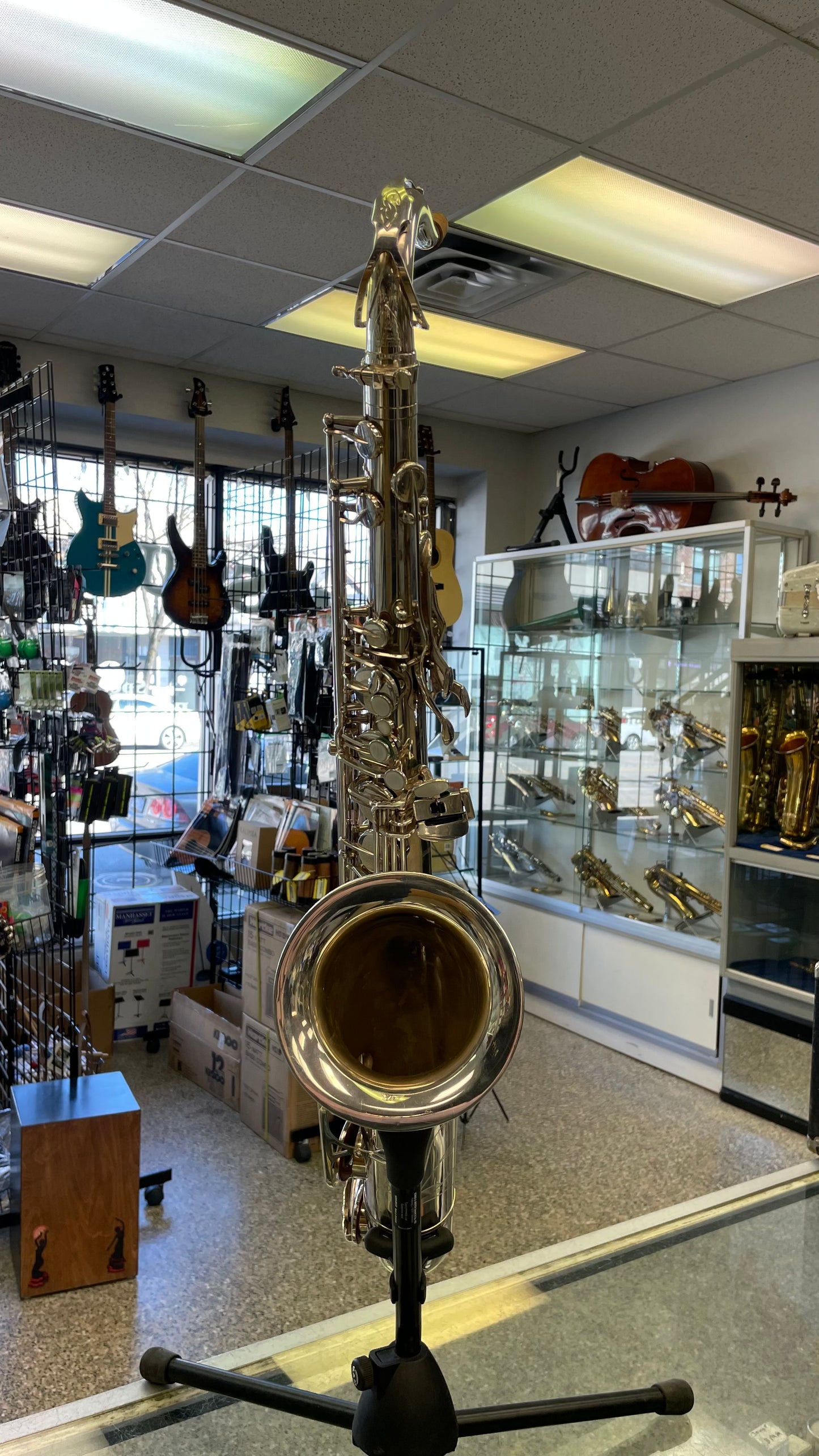 Pre-Owned Selmer Series II Tenor Saxophone - Silver Plated