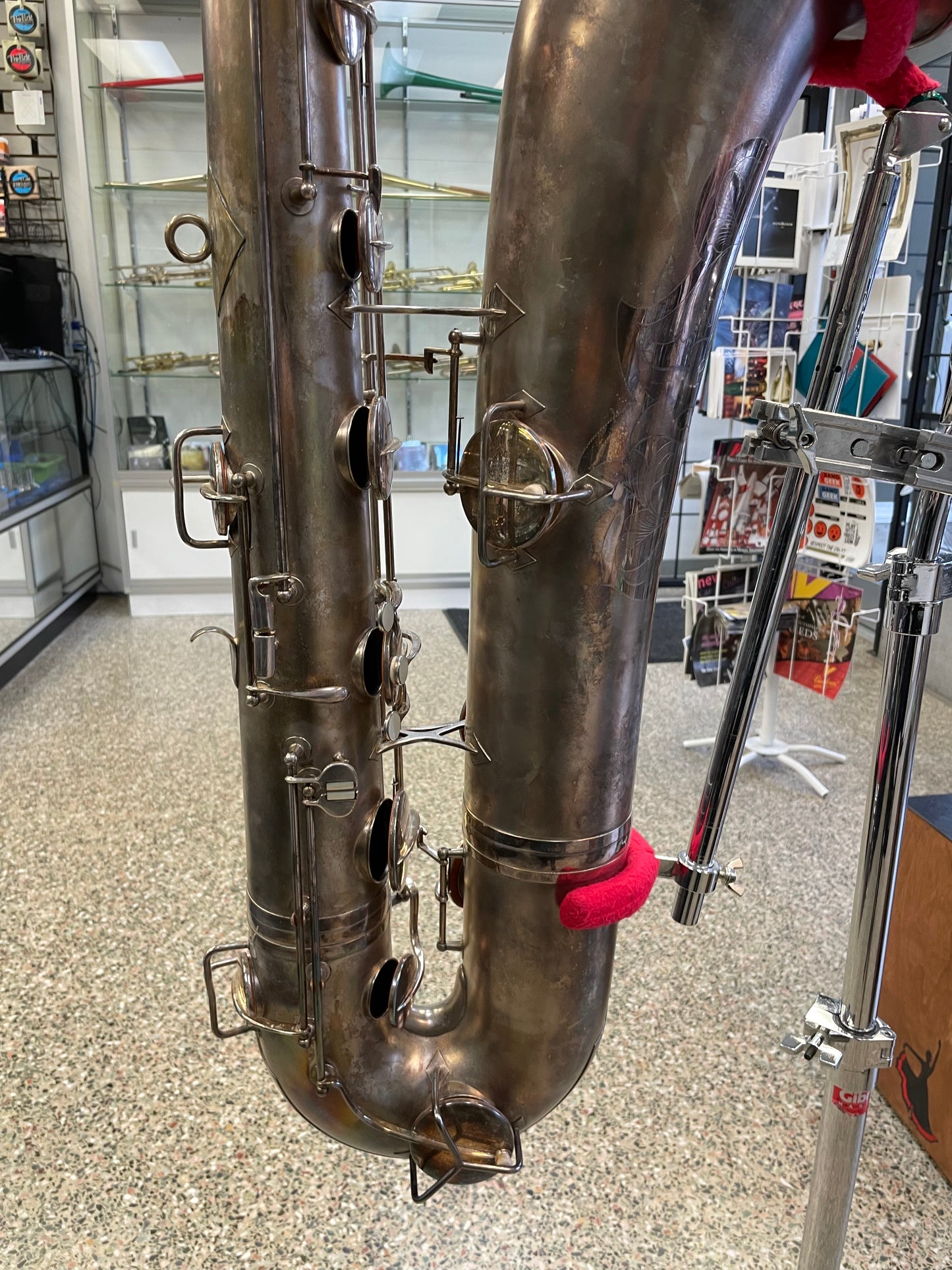 Pre-Owned 1925 Conn Bass Saxophone