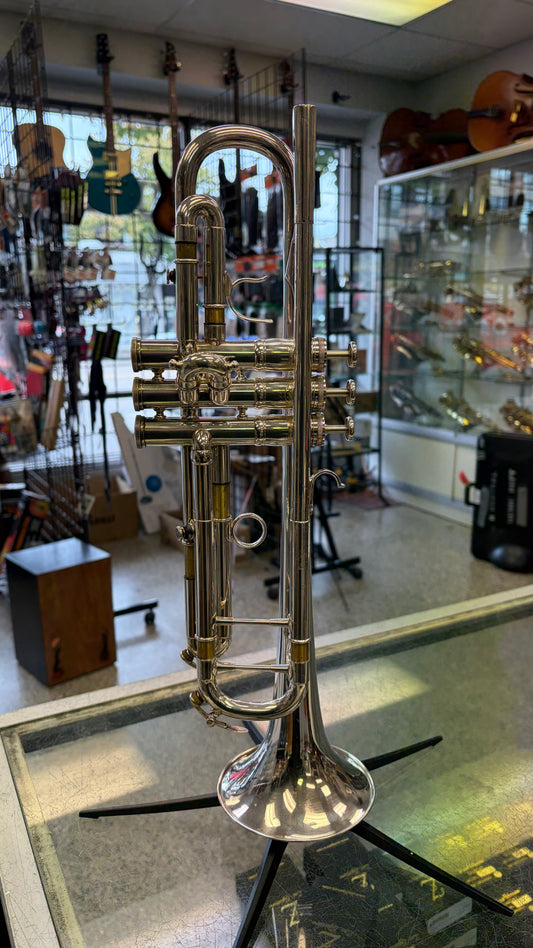 Pre-Owned D. Calicchio Trumpet - 1S/7 ML - Silver-Plated
