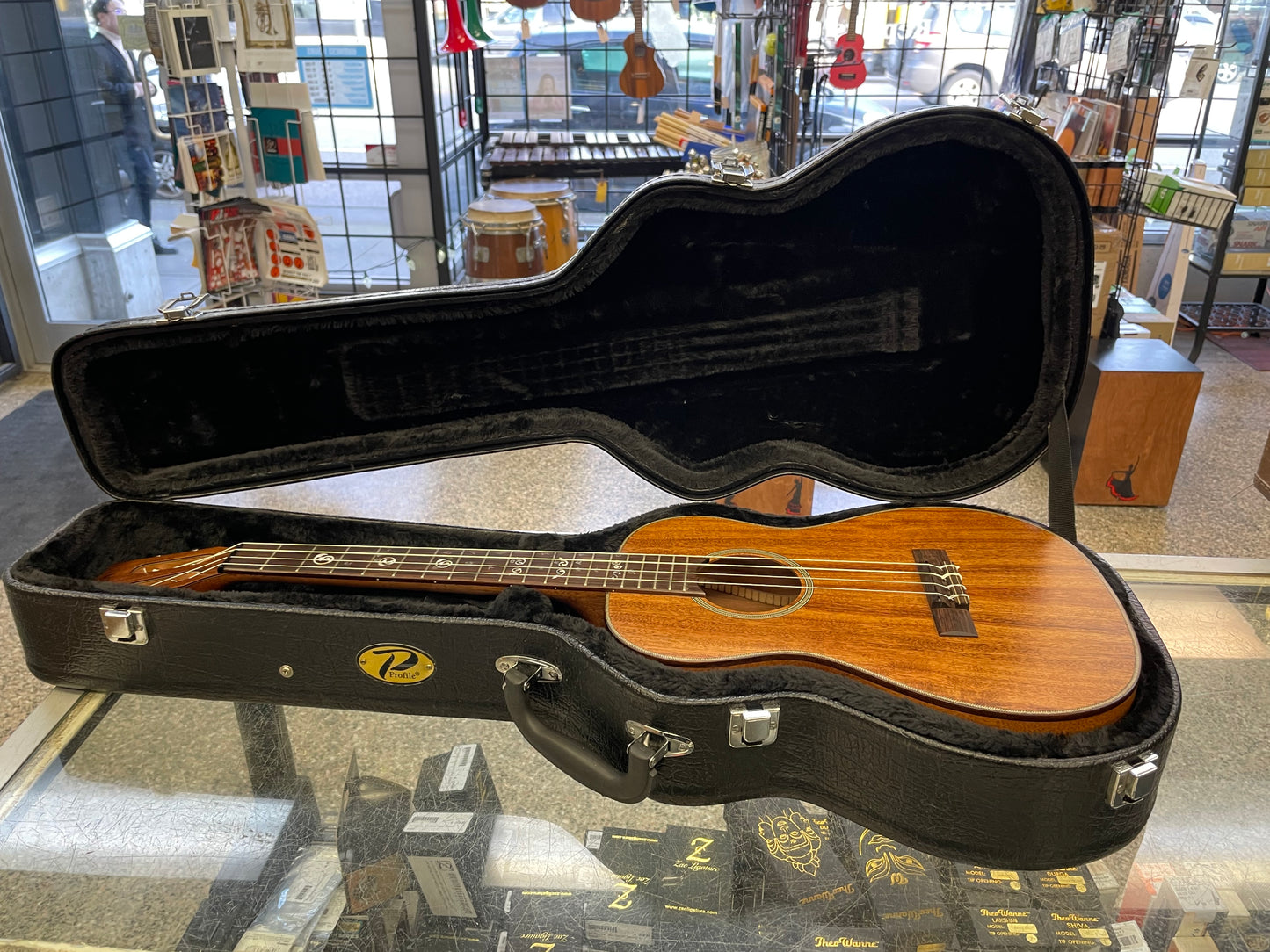 Pre-Owned Kala KA-ASAC-B Baritone Ukulele