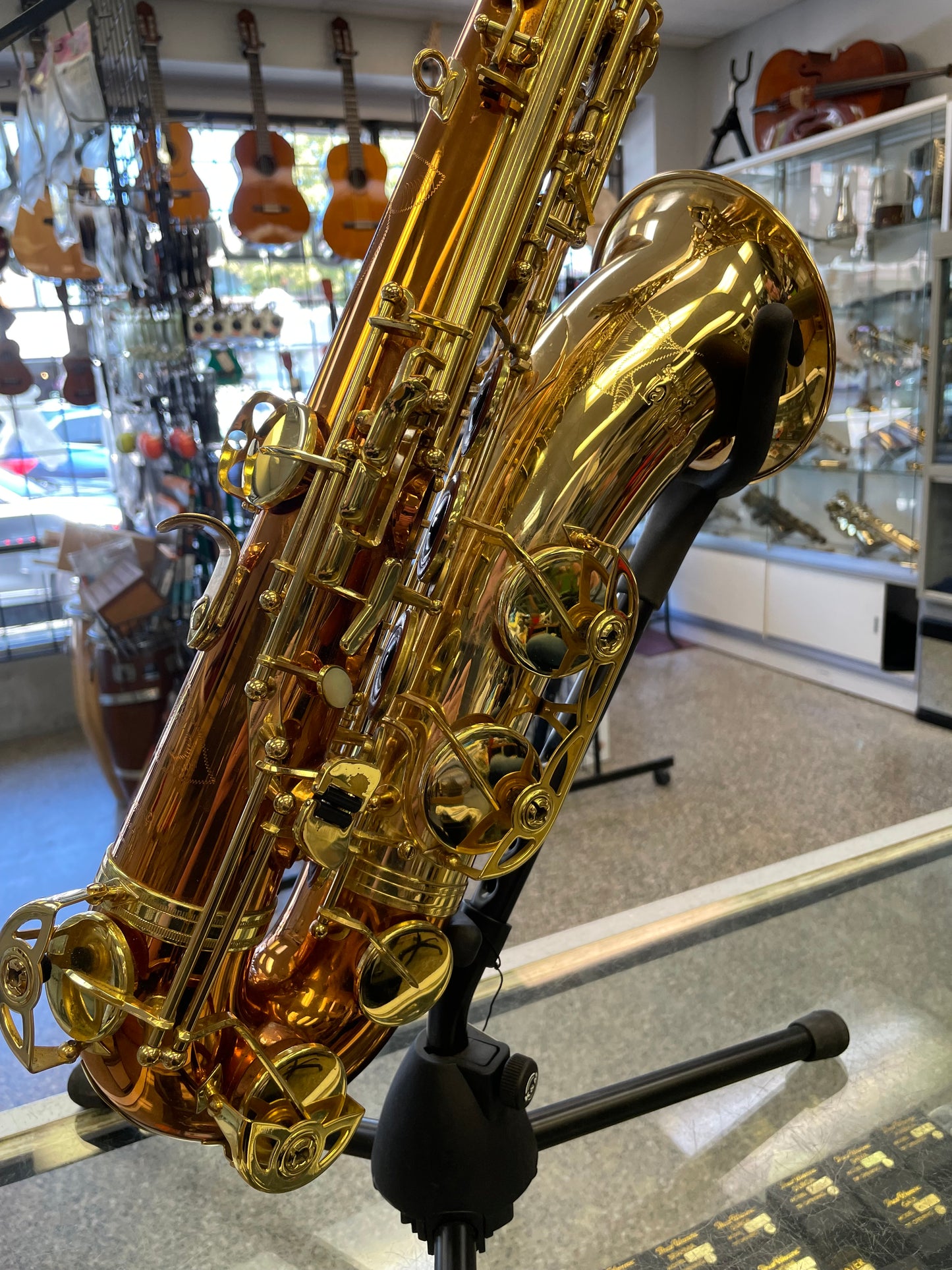 Pre-Owned Selmer La Voix II Tenor Saxophone - Copper