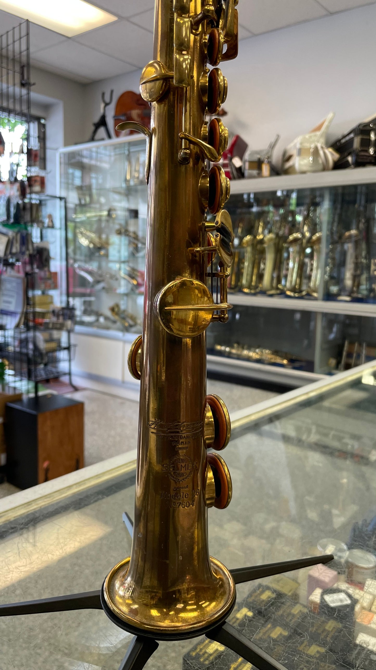 Pre-Owned Selmer Model 26 Soprano Saxophone - 1928