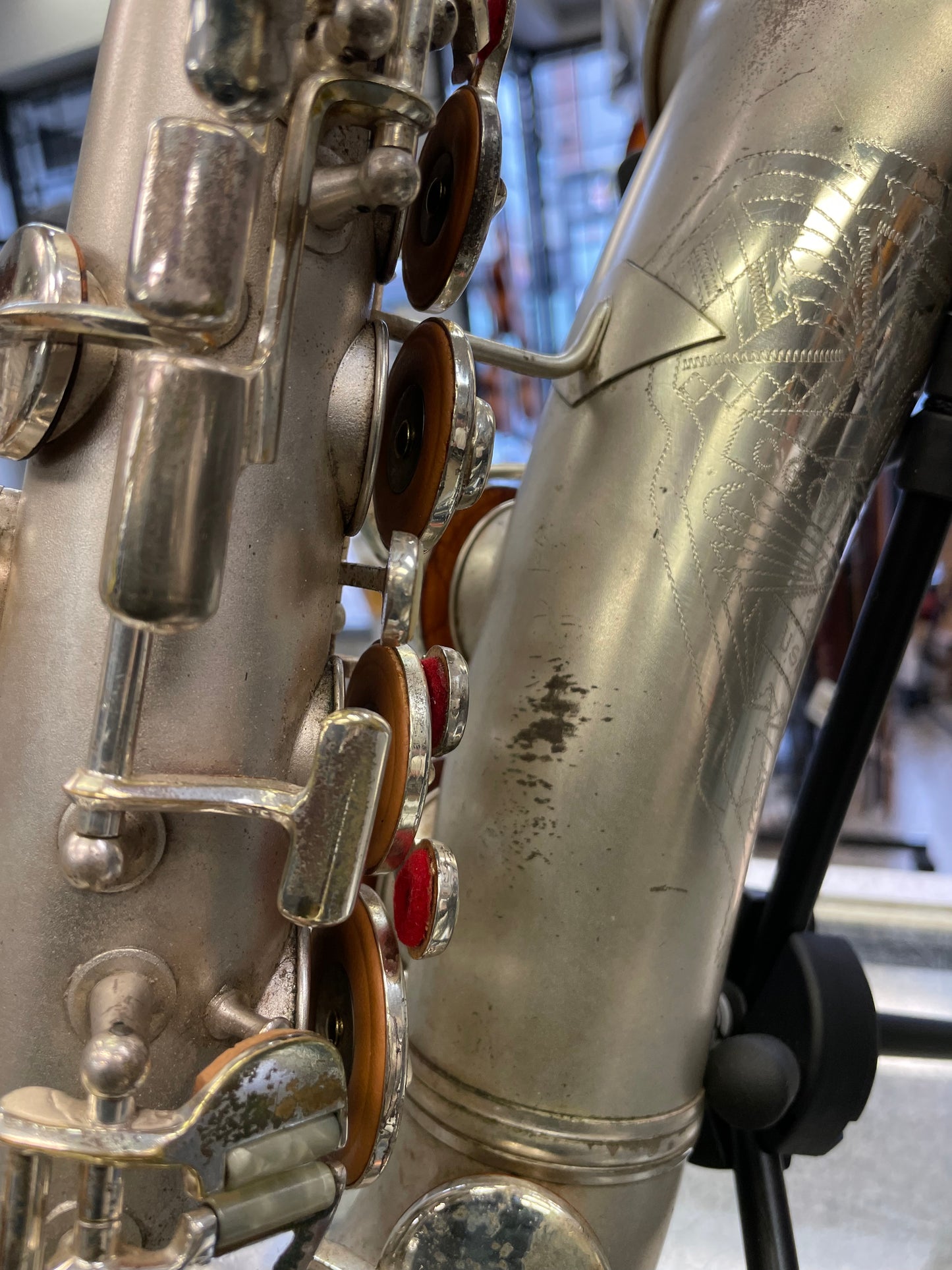 1931 Conn 6M Transitional Alto Sax - Silver-Plated