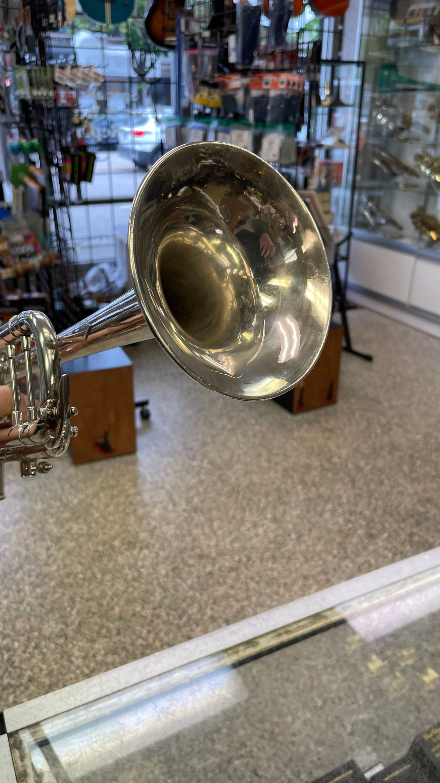 Pre-Owned Bach Stradivarius Model 37 Trumpet - Silver Plated