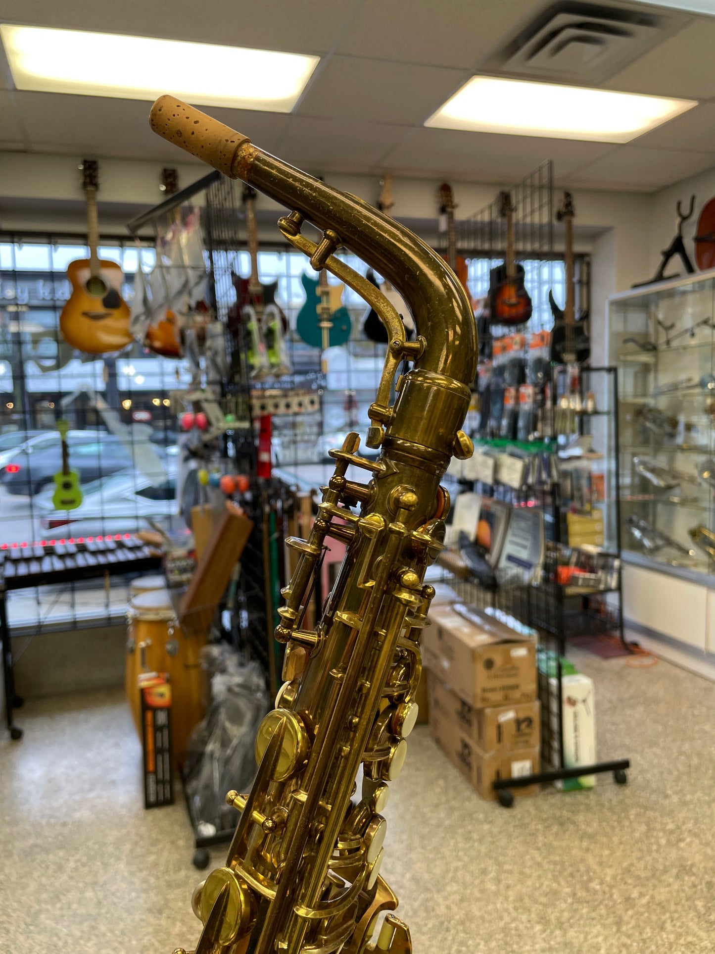 1953 Conn 6M Alto Saxophone - Naked Lady
