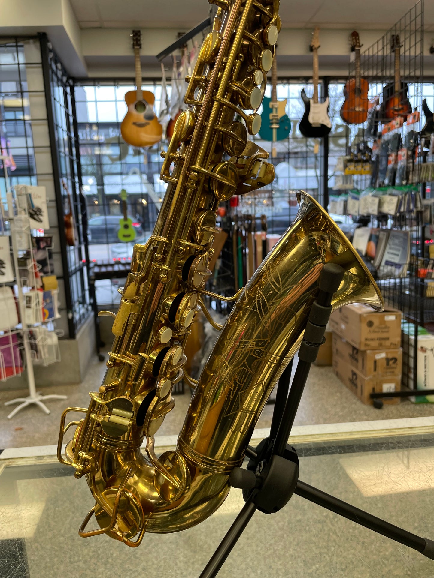1953 Conn 6M Alto Saxophone - Naked Lady