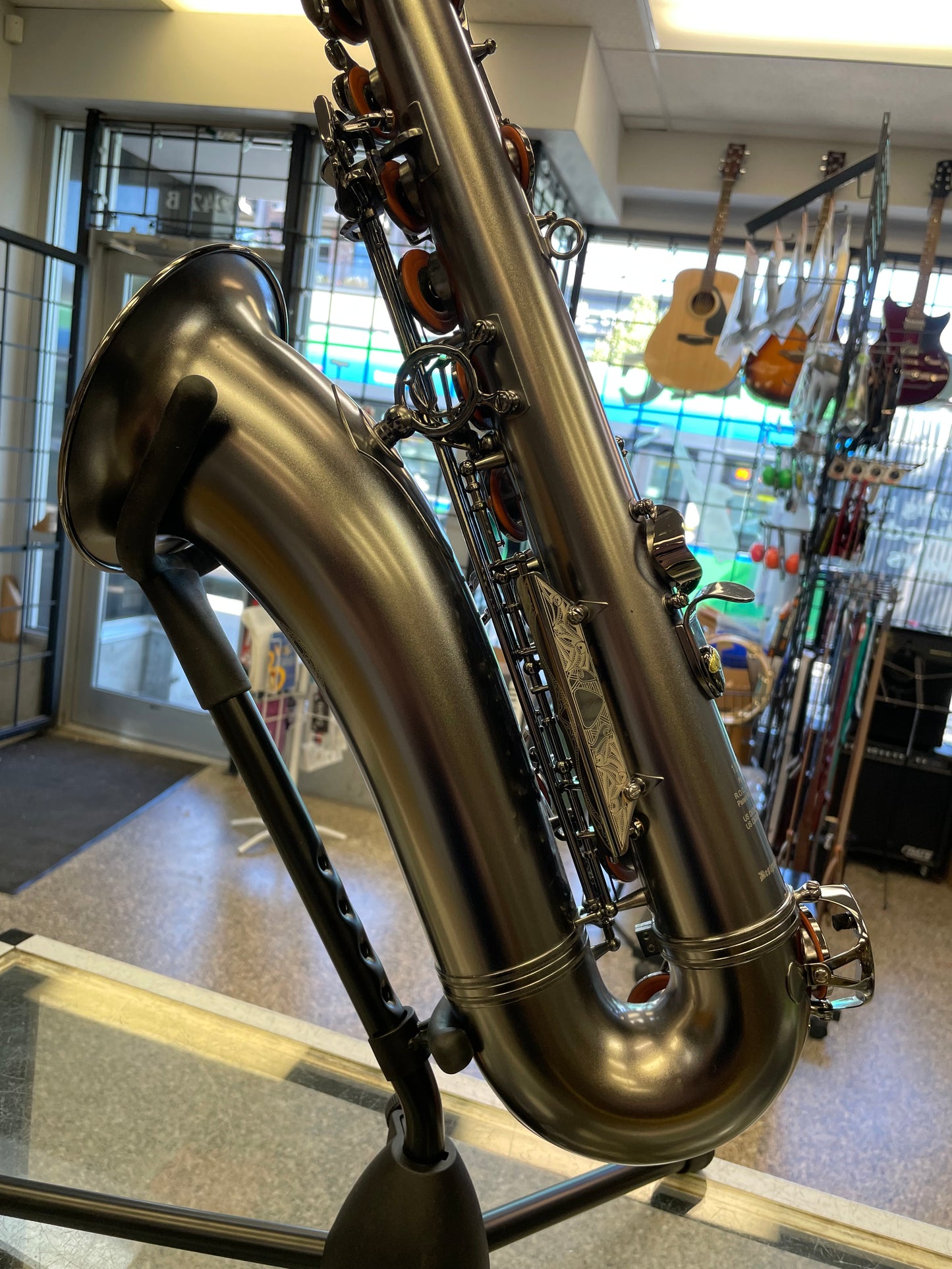 Pre-Owned Cannonball Big Bell Stone Series 'Raven' Tenor Saxophone