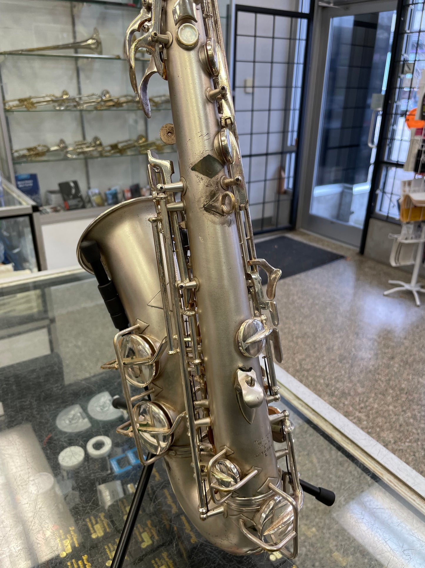 1931 Conn 6M Transitional Alto Sax - Silver-Plated