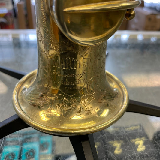 Pre-Owned Martin Handcraft Soprano Saxophone - Gold Plated