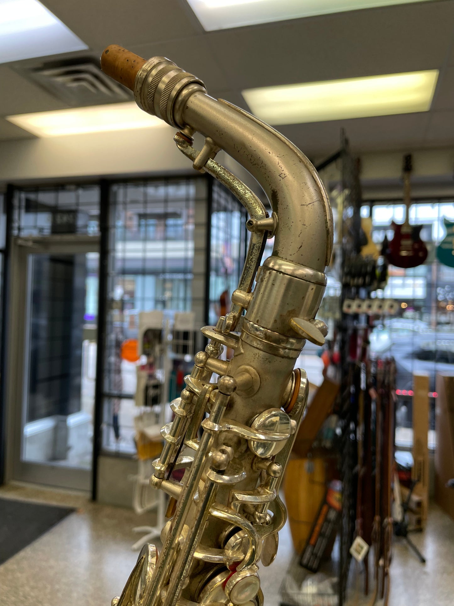 1931 Conn 6M Transitional Alto Sax - Silver-Plated