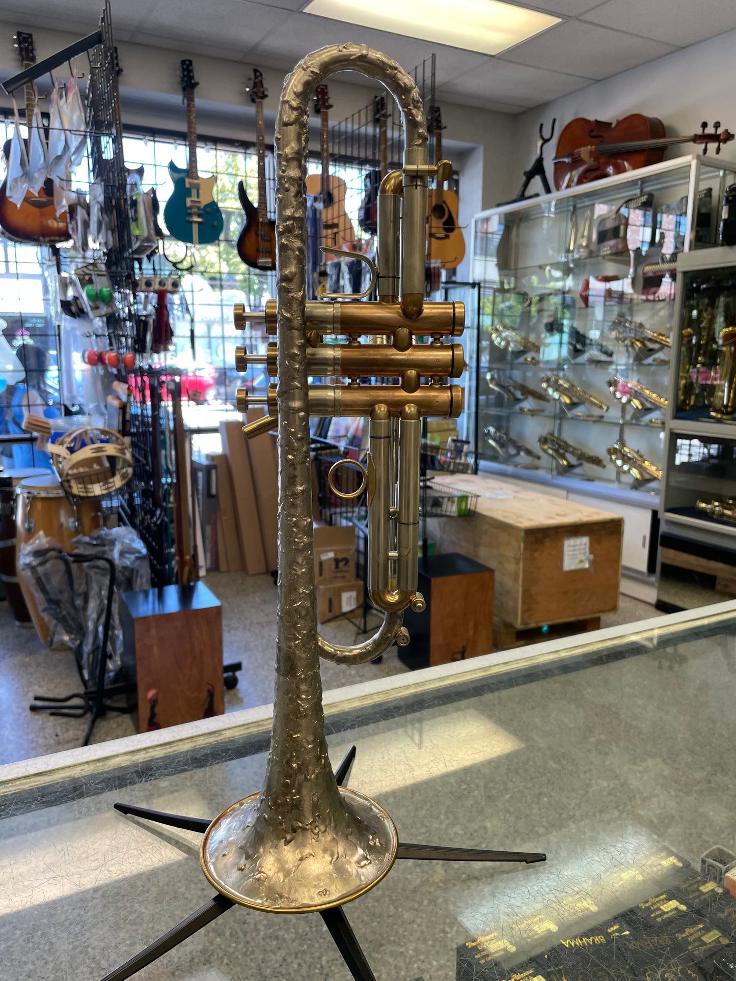 Pre-Owned Inderbinen Silverart Trumpet