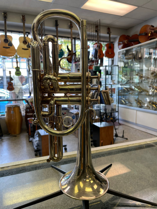 Pre-Owned Lawler Orlando X MLP Cornet - Silver-Plated