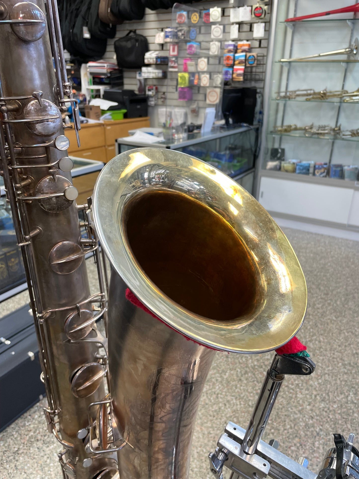 Pre-Owned 1925 Conn Bass Saxophone
