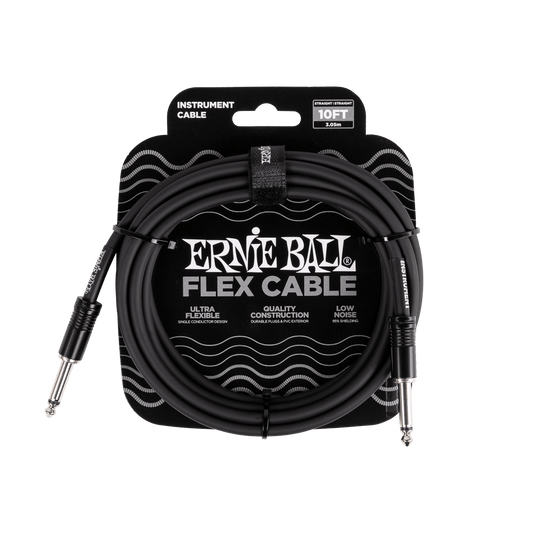 Ernie Ball Flex Guitar Cable - 10ft