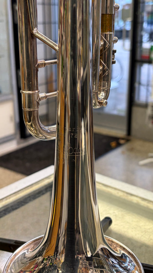 Pre-Owned Bach Stradivarius Trumpet - Silver-Plated 73 Bell