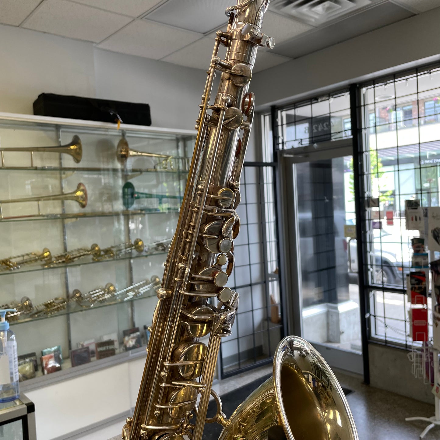 Pre-Owned Selmer Super Action Series II - Silver-Plated with Gold-Plated Bell/Bow
