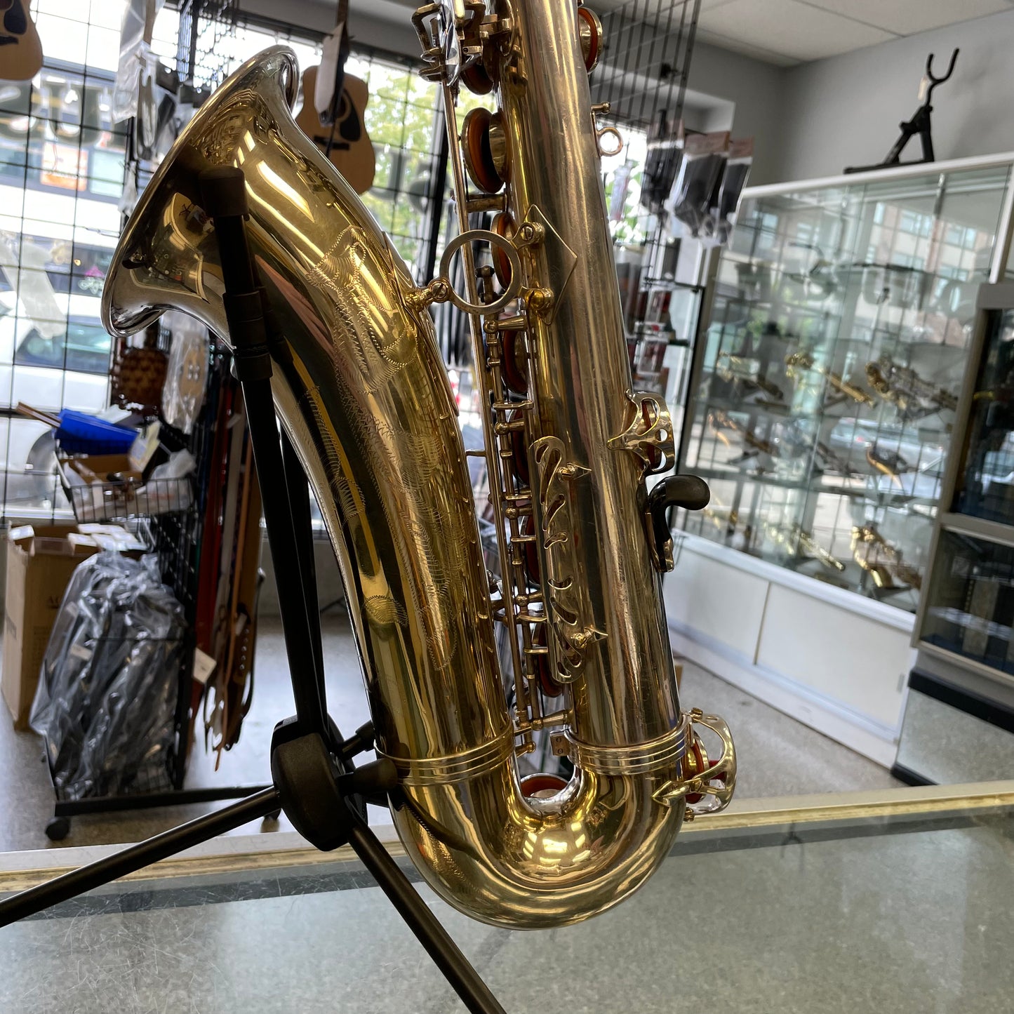 Pre-Owned Selmer Super Action Series II - Silver-Plated with Gold-Plated Bell/Bow