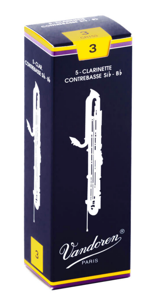 Vandoren Traditional Contrabass Clarinet Reeds