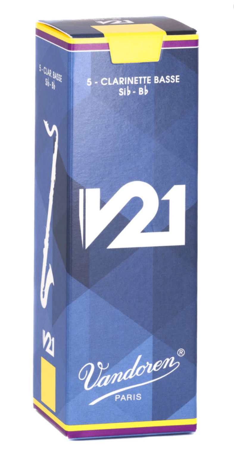 Vandoren V21 Bass Clarinet Reeds