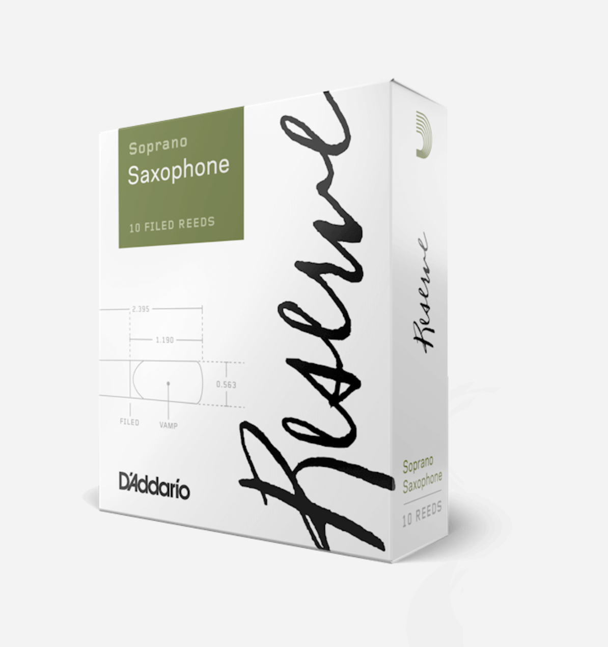 D'Addario Reserve Soprano Saxophone Reeds