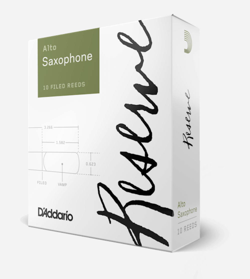 D'Addario Reserve Alto Saxophone Reeds