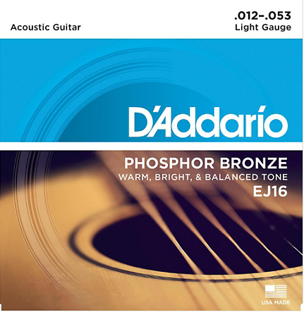 D'Addario Acoustic Guitar Strings - Phosphor Bronze