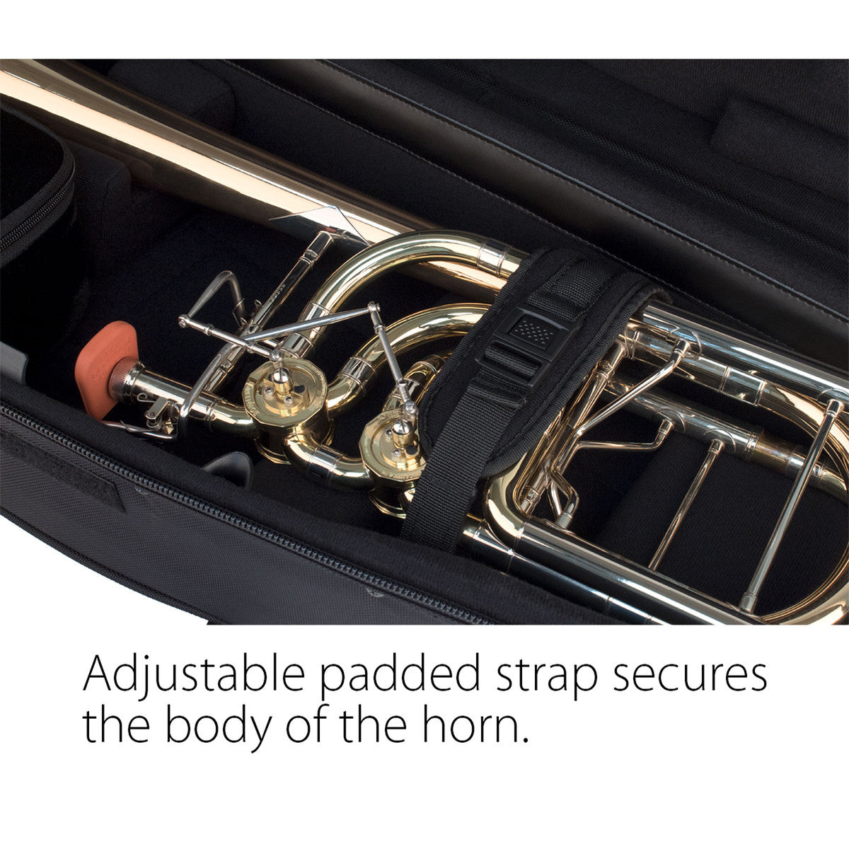 Protec Bass Trombone Case - IPAC, Contoured