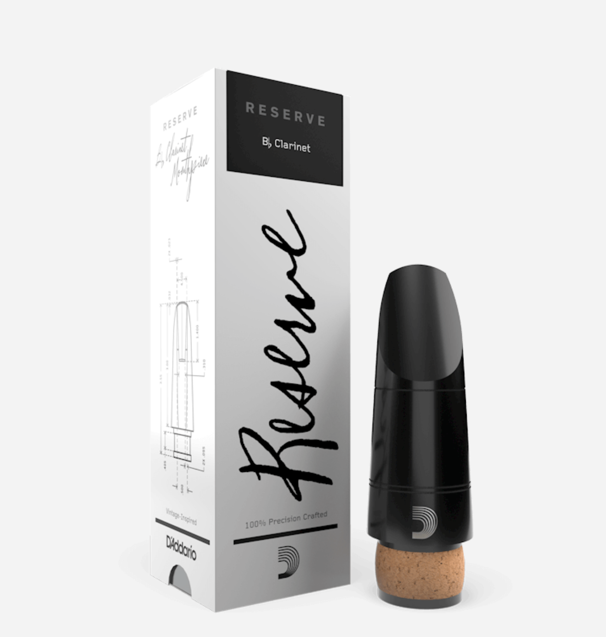 D'Addario Reserve Bb Clarinet Mouthpiece