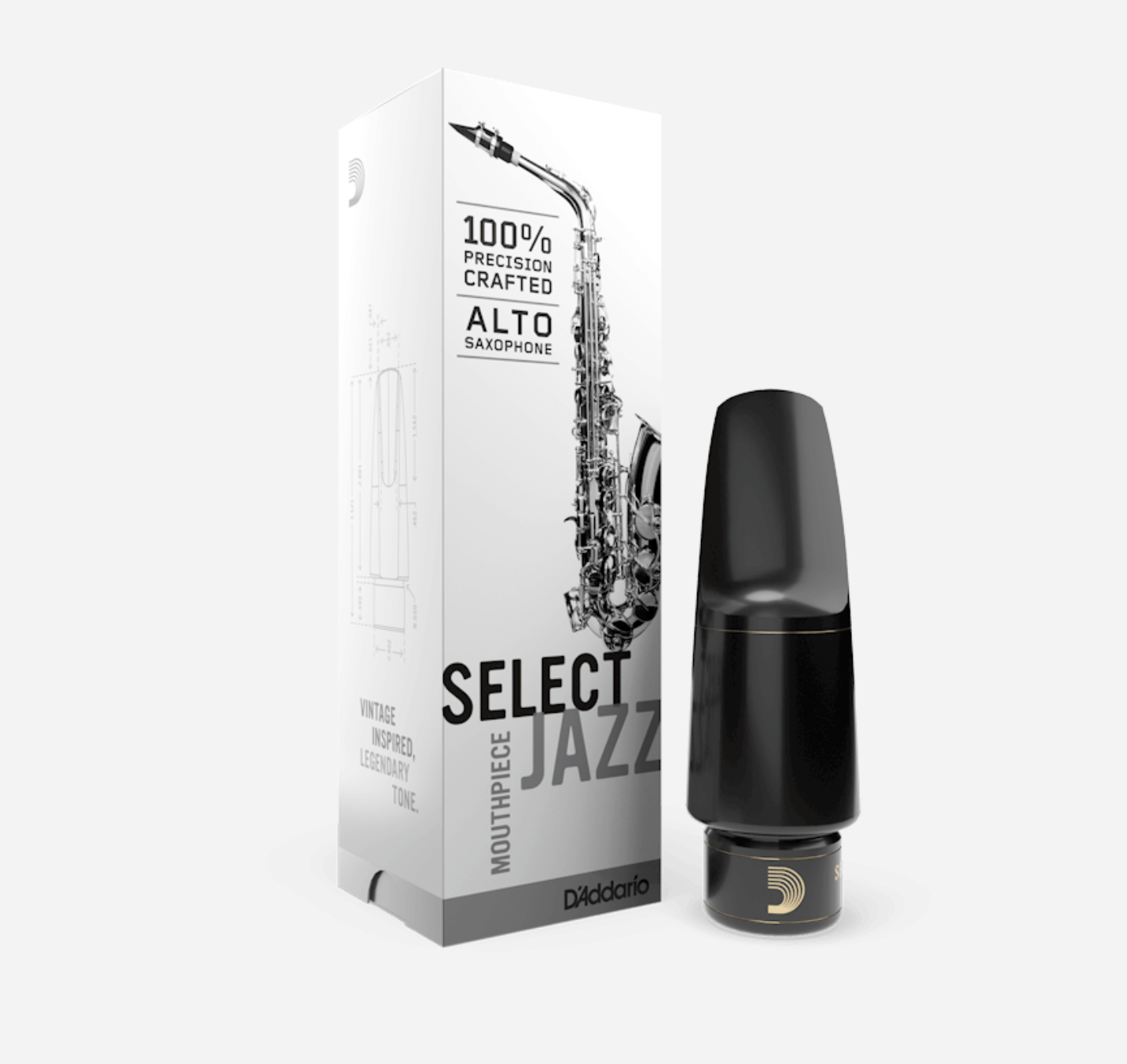 Select Jazz Alto Saxophone Mouthpiece