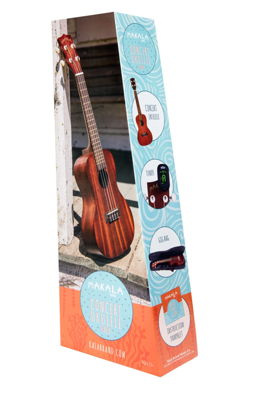 Makala Concert Ukulele Pack