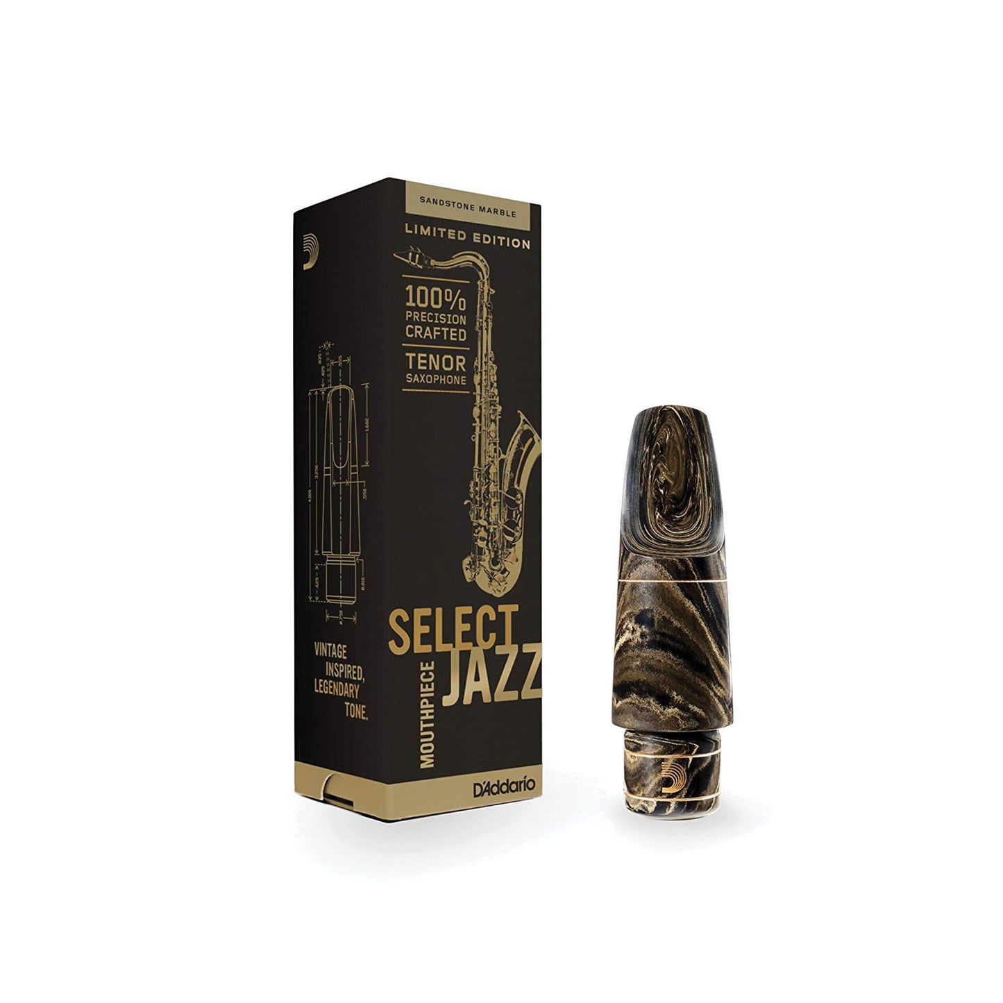 Select Jazz Tenor Mouthpiece - Marbled