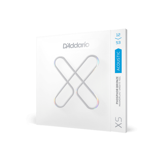 D'Addario XS Phosphor Bronze Coated Acoustic Guitar Strings