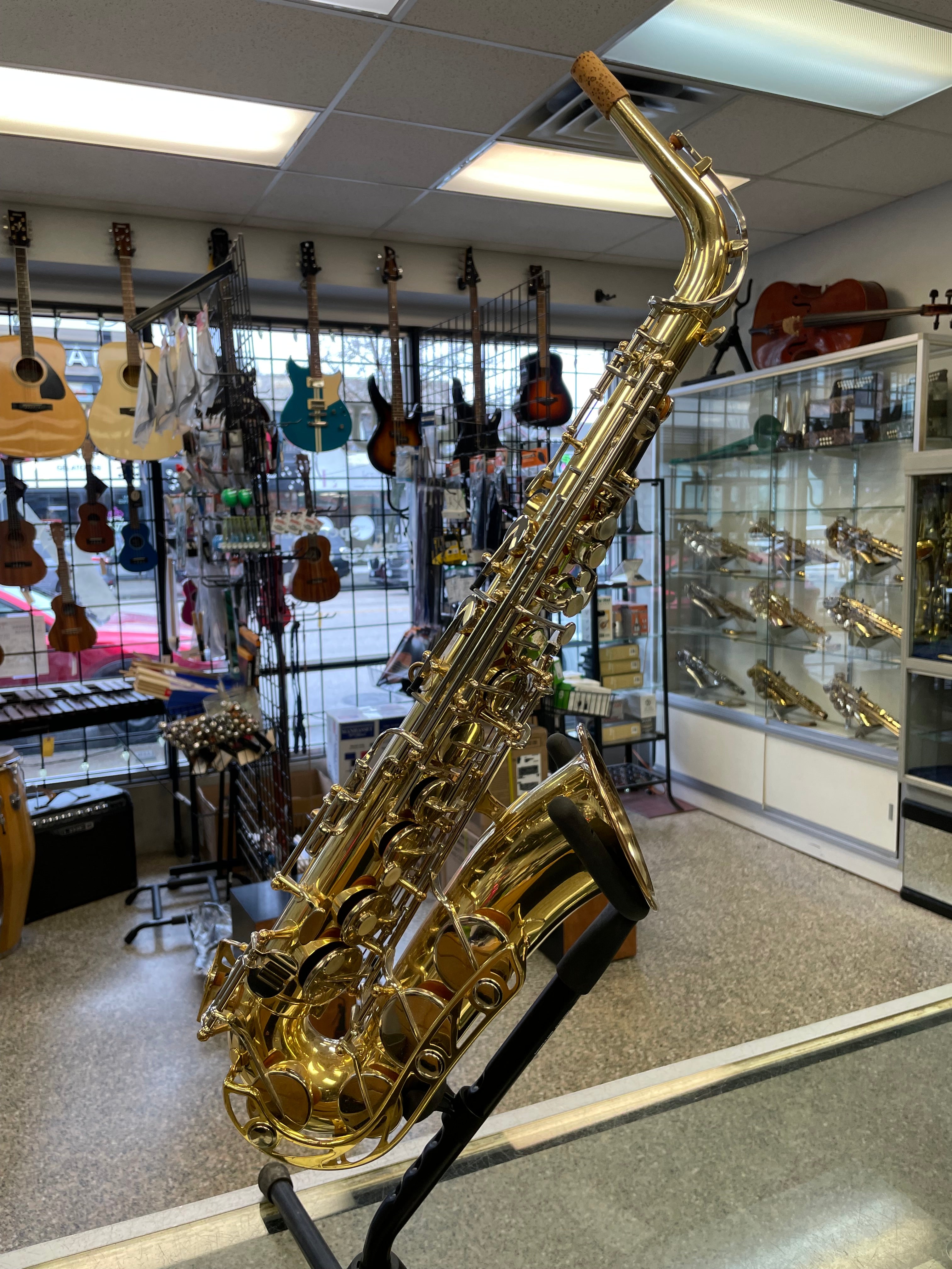 Pre-Owned Yamaha YAS-21 Alto Saxophone – Massullo Music