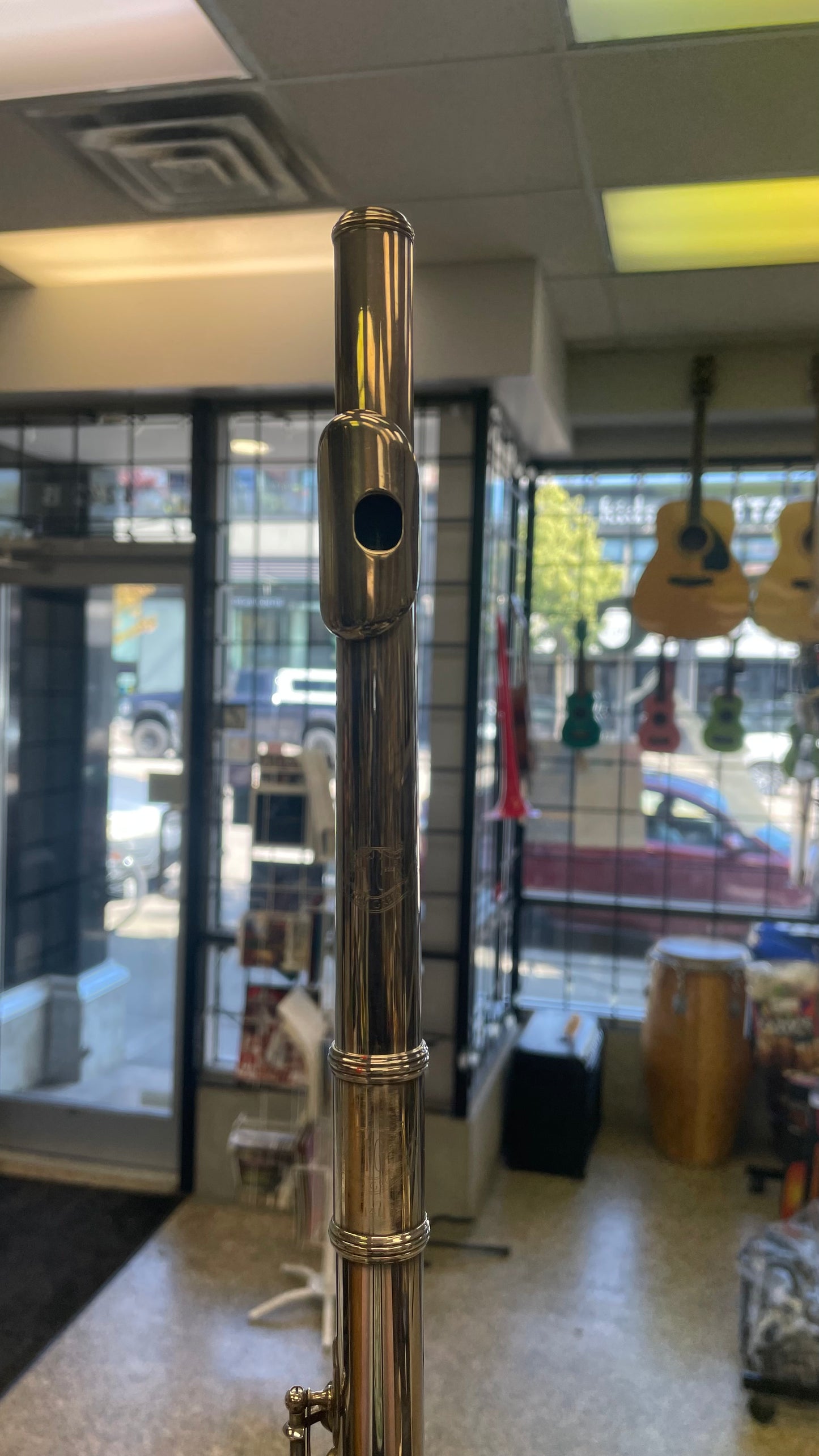 Pre-Owned Tom Green Flute #141 - Solid Silver