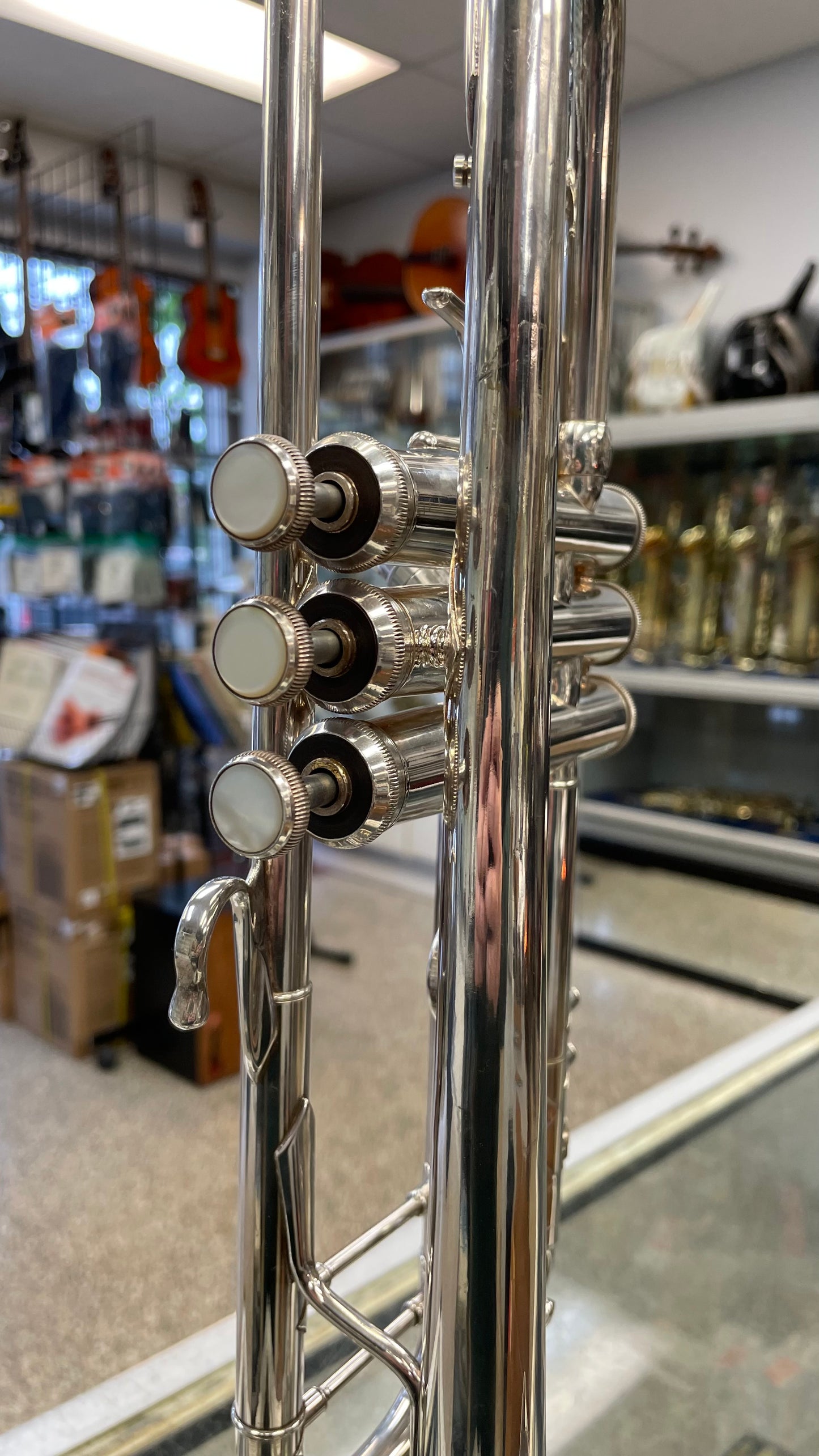 Pre-Owned Bach Stradivarius Model 37 Trumpet - Silver Plated