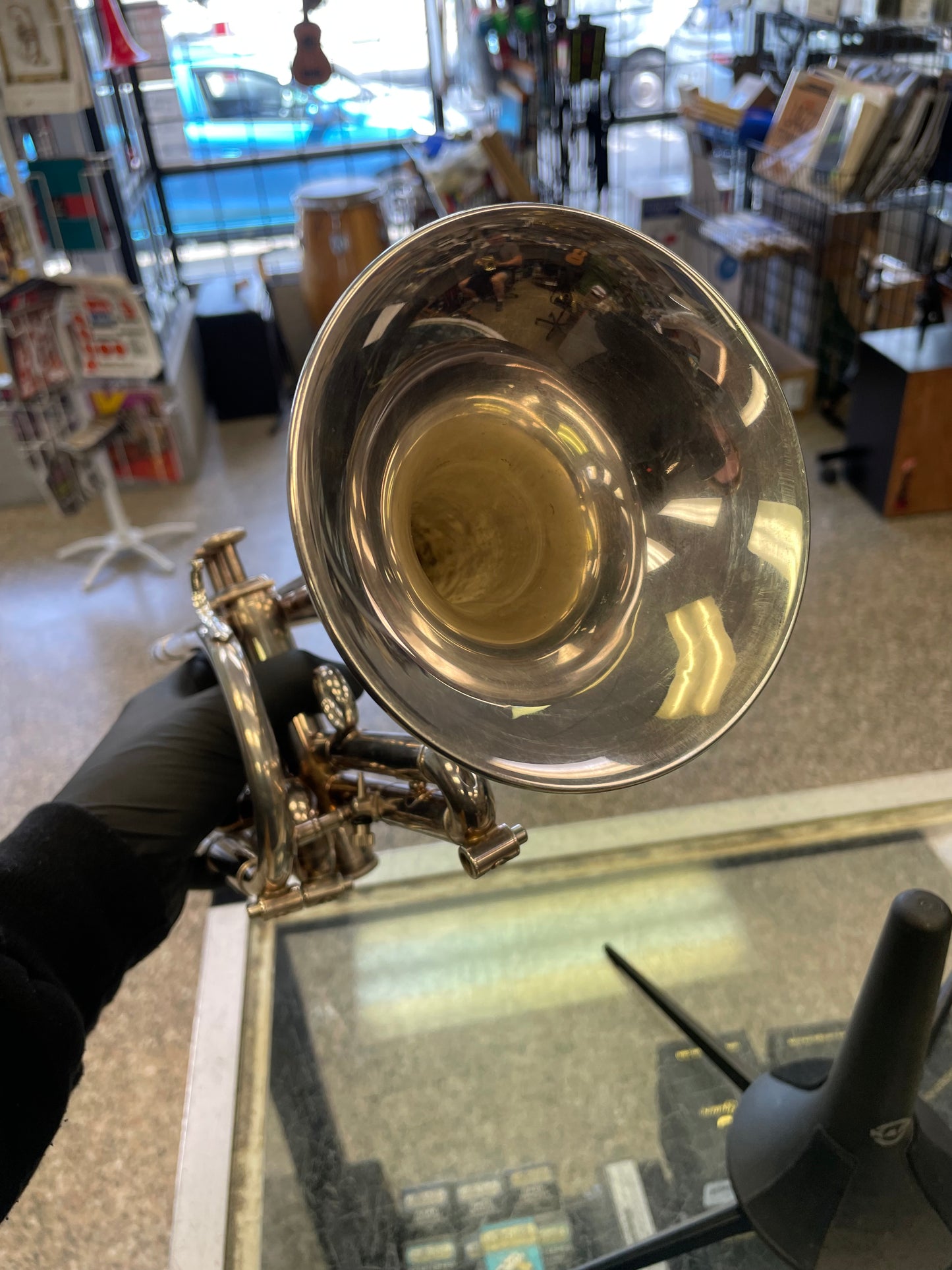 Pre-Owned Lawler Orlando X MLP Cornet - Silver-Plated