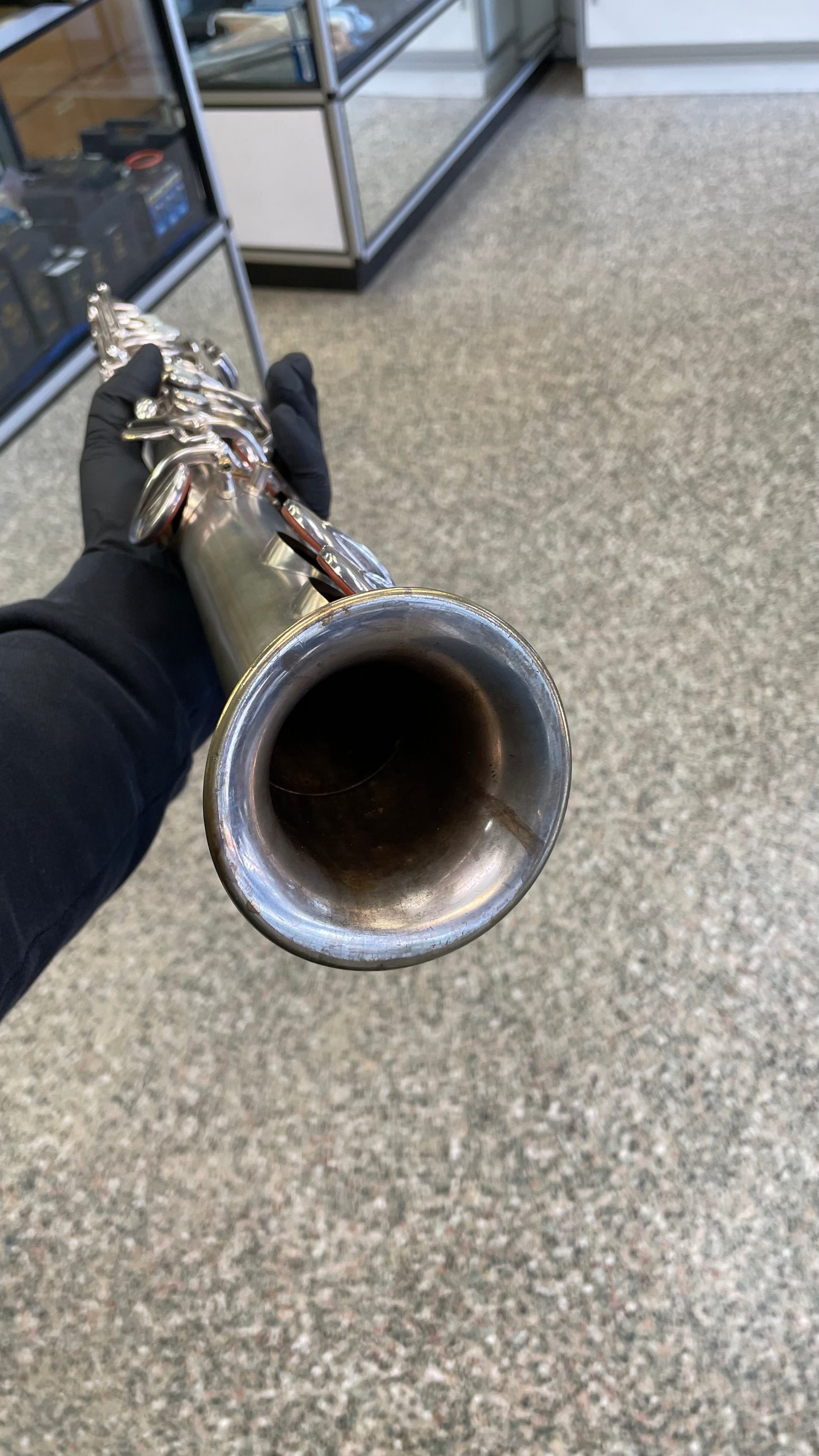 Pre-Owned Buescher True Tone Tipped Bell Soprano Saxophone