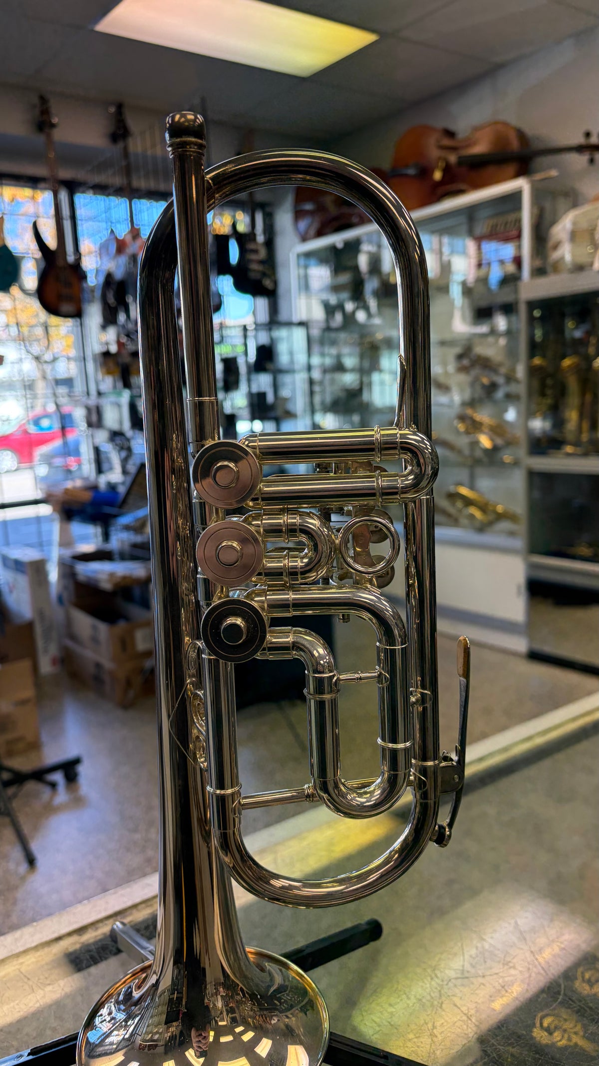 Pre-Owned Yamaha YTR-945 Custom Rotary Valve C Trumpet