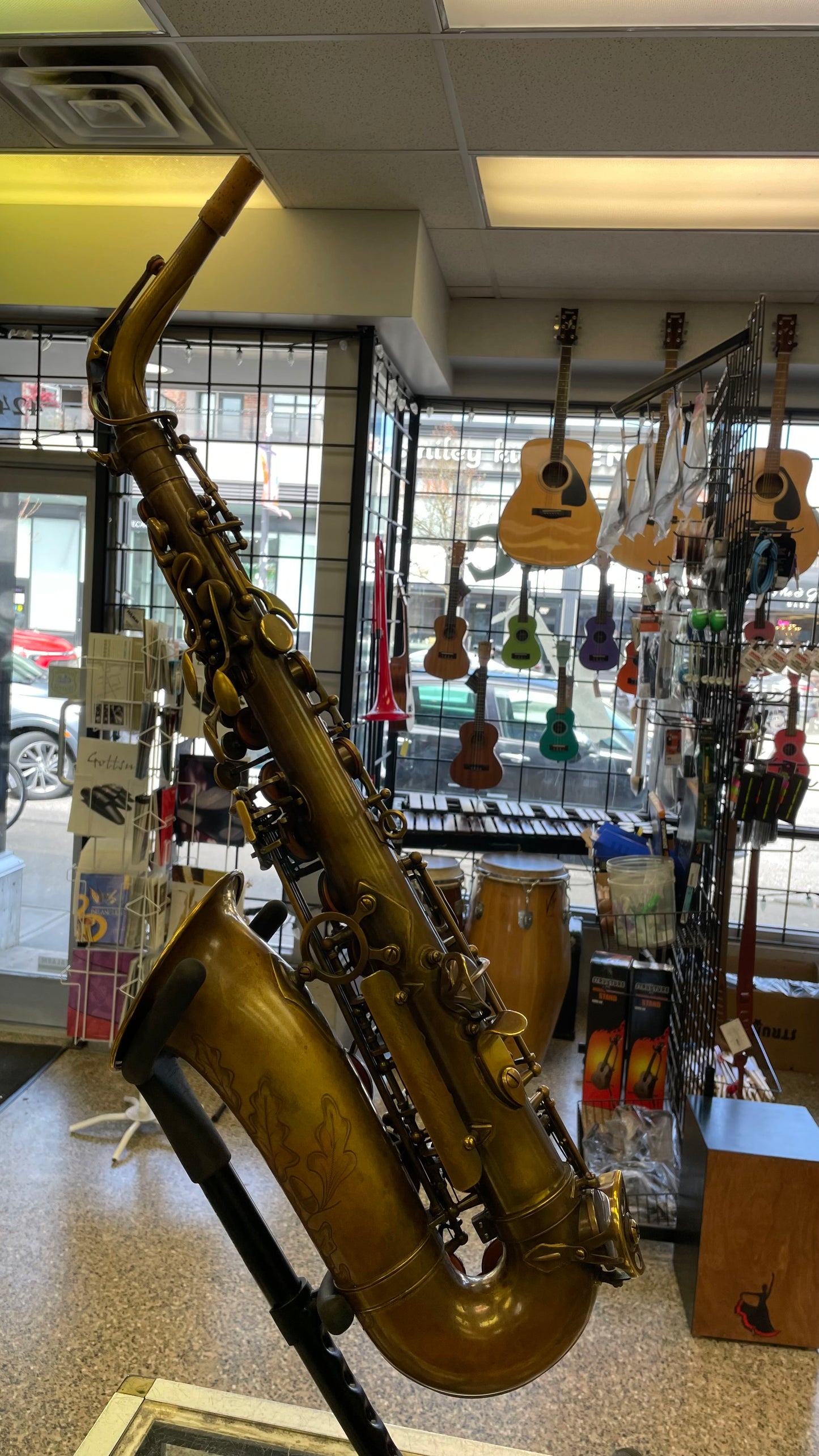 Pre-Owned Trevor James Signature Custom RAW Alto Saxophone