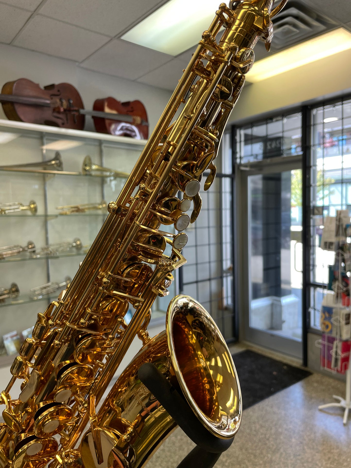 Pre-Owned Trevor James EVO Alto Saxophone - Gold Lacquer