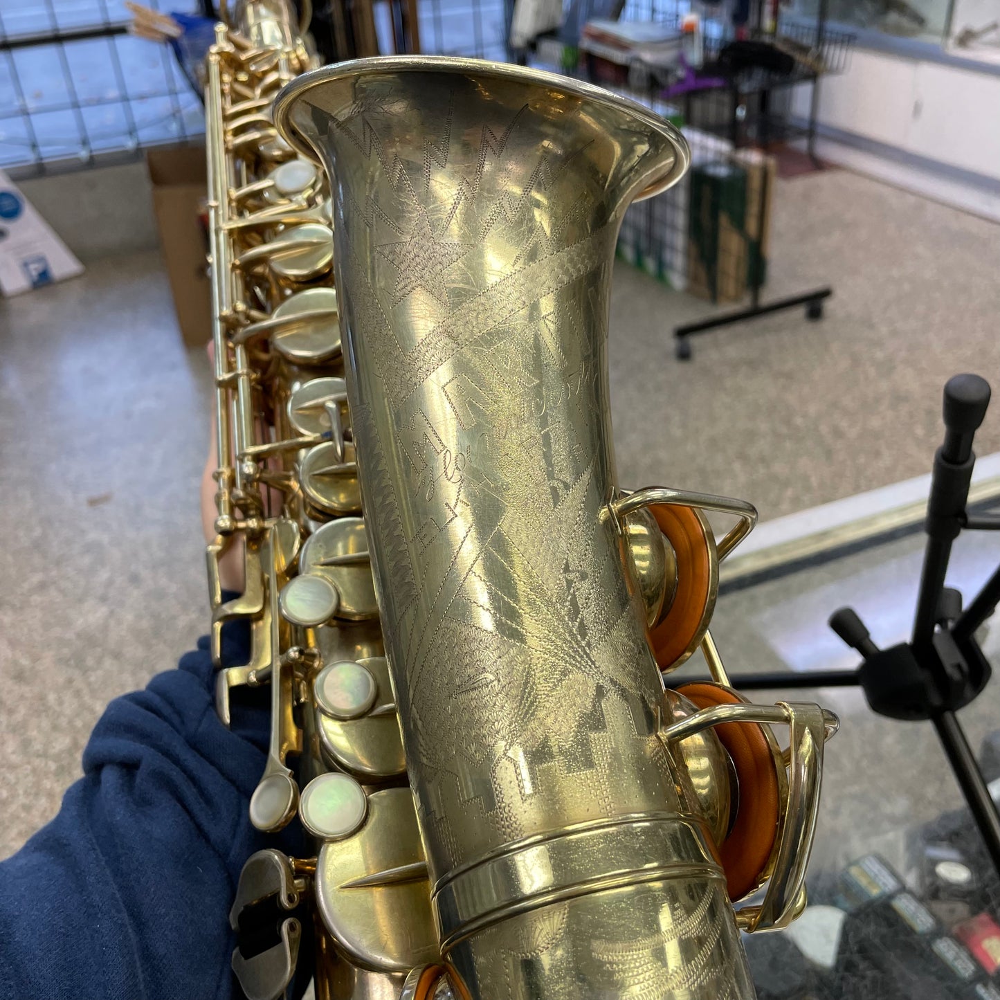 Martin Handcraft Alto Saxophone - Gold-Plated
